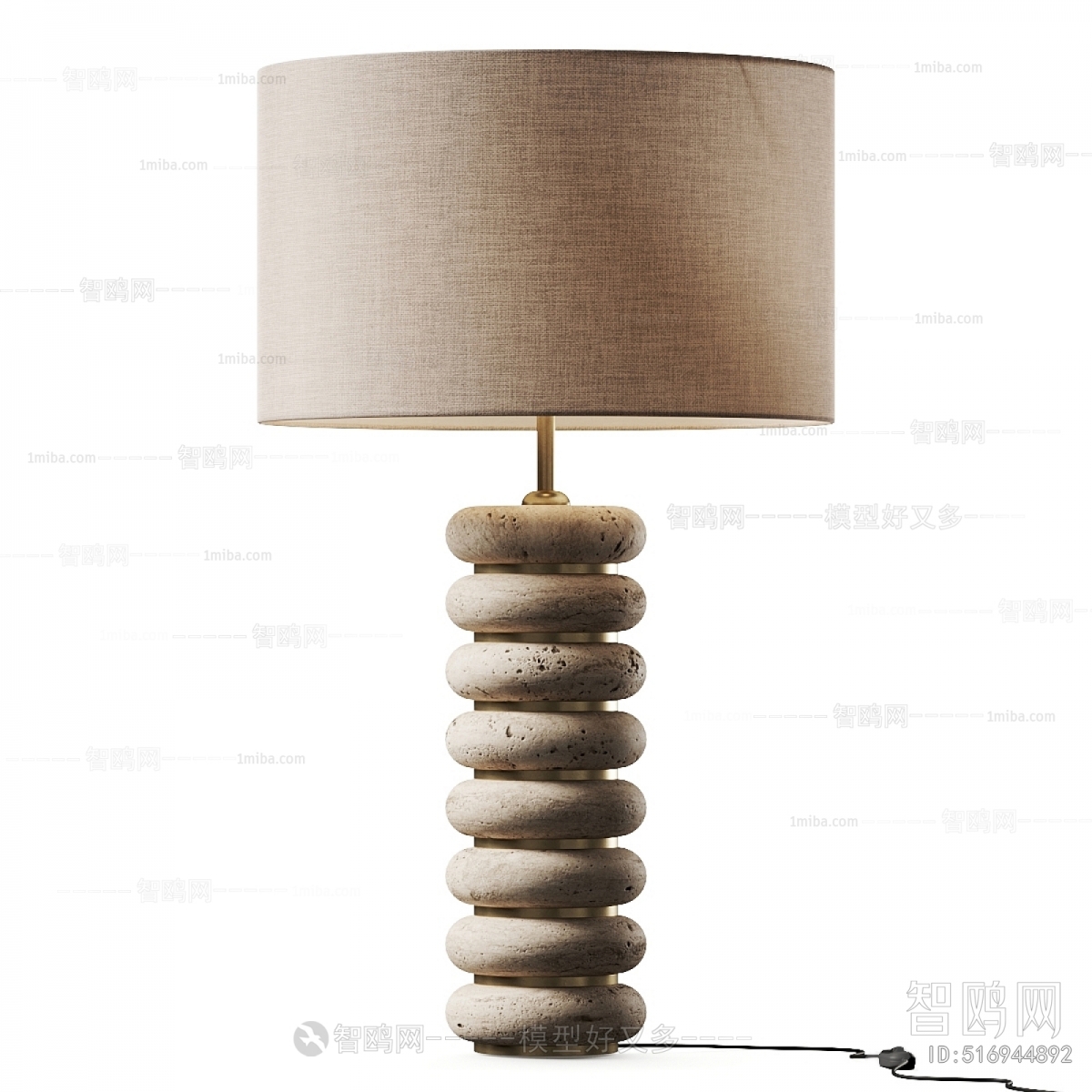 Wabi-sabi Style Table Lamp