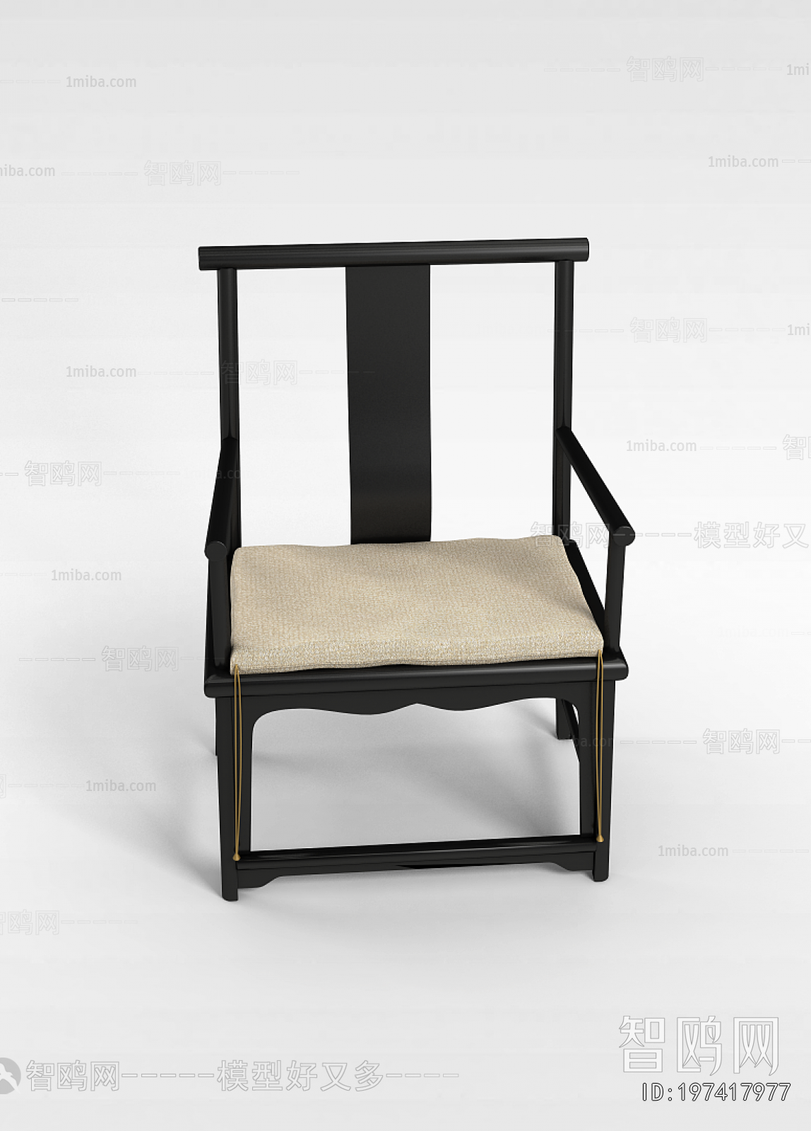 New Chinese Style Lounge Chair