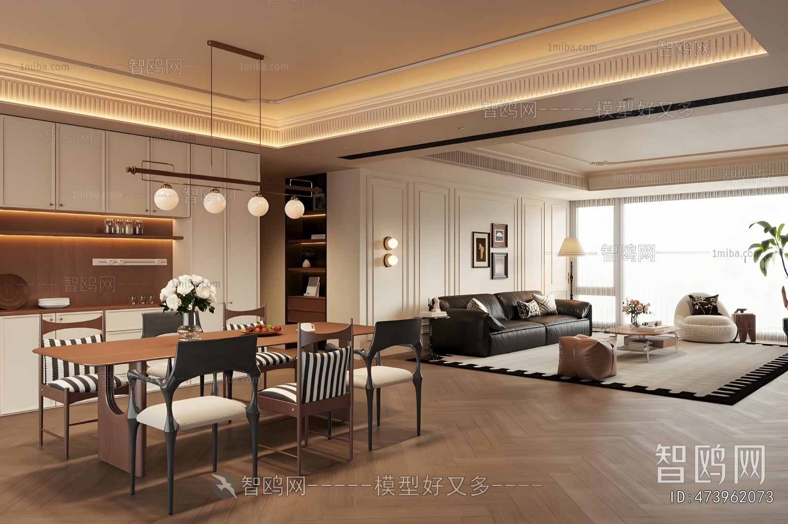 French Style Dining Room