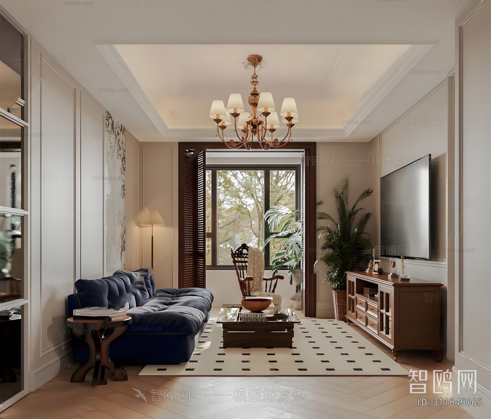 French Style A Living Room