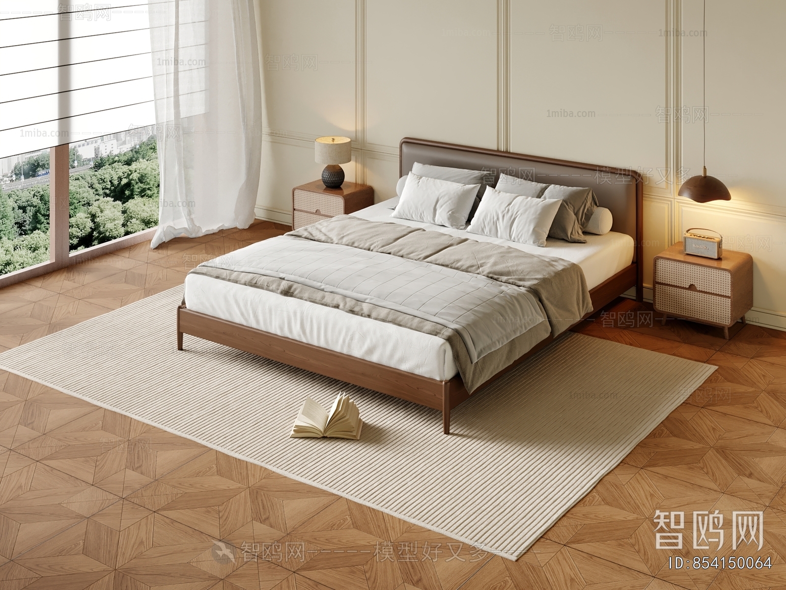 French Style Double Bed