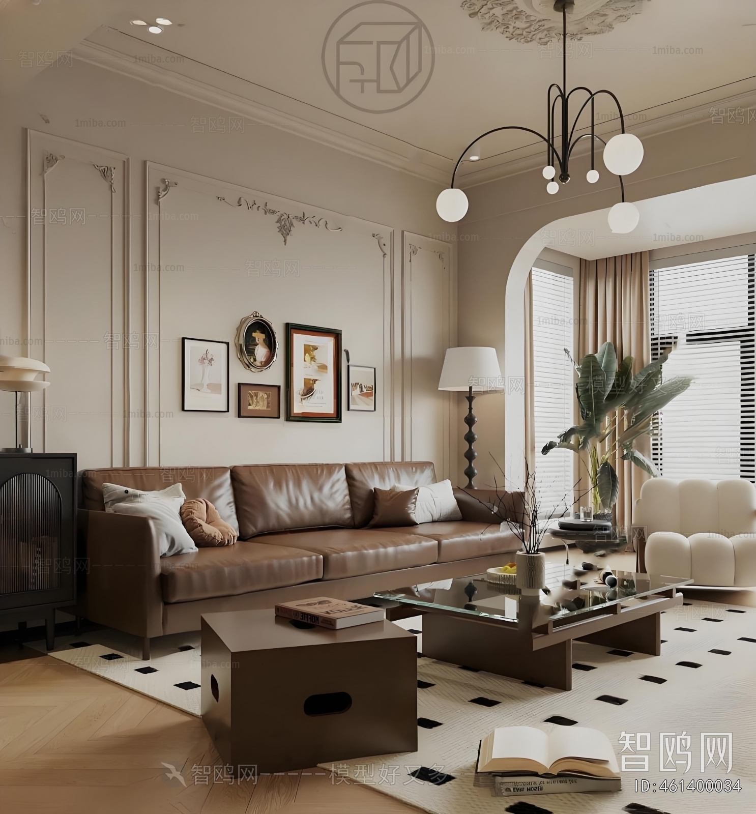 French Style A Living Room