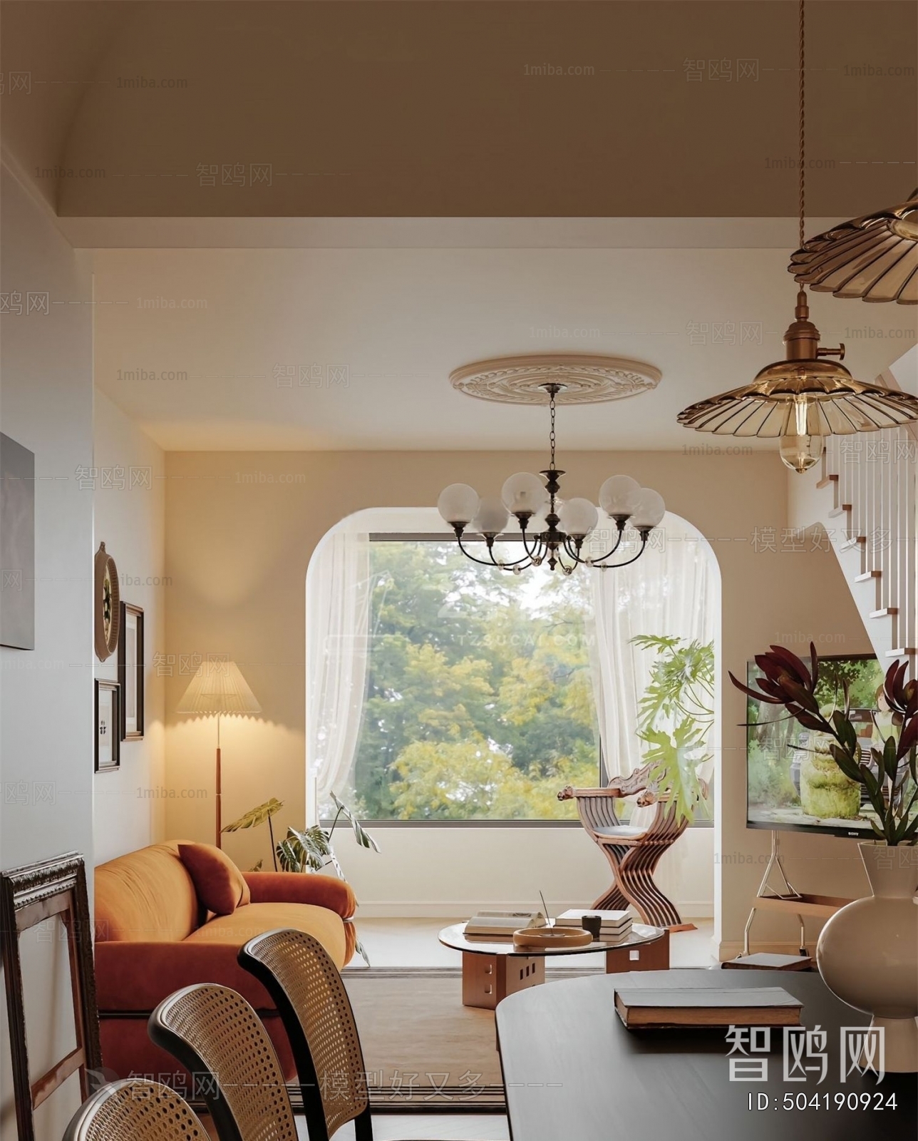 French Style A Living Room