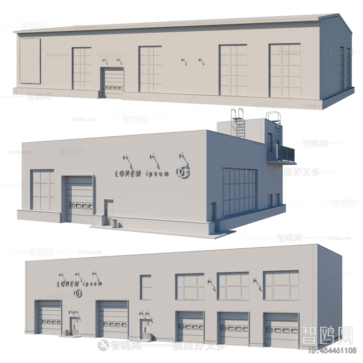 Modern Industrial Building