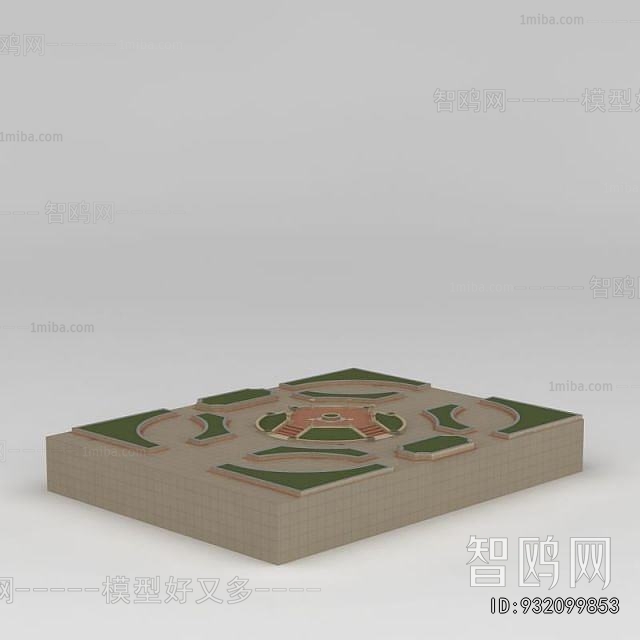 Modern Park Landscape