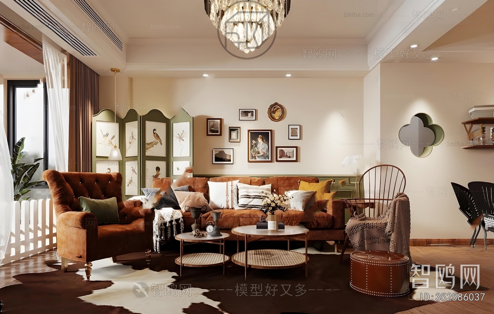 French Style A Living Room