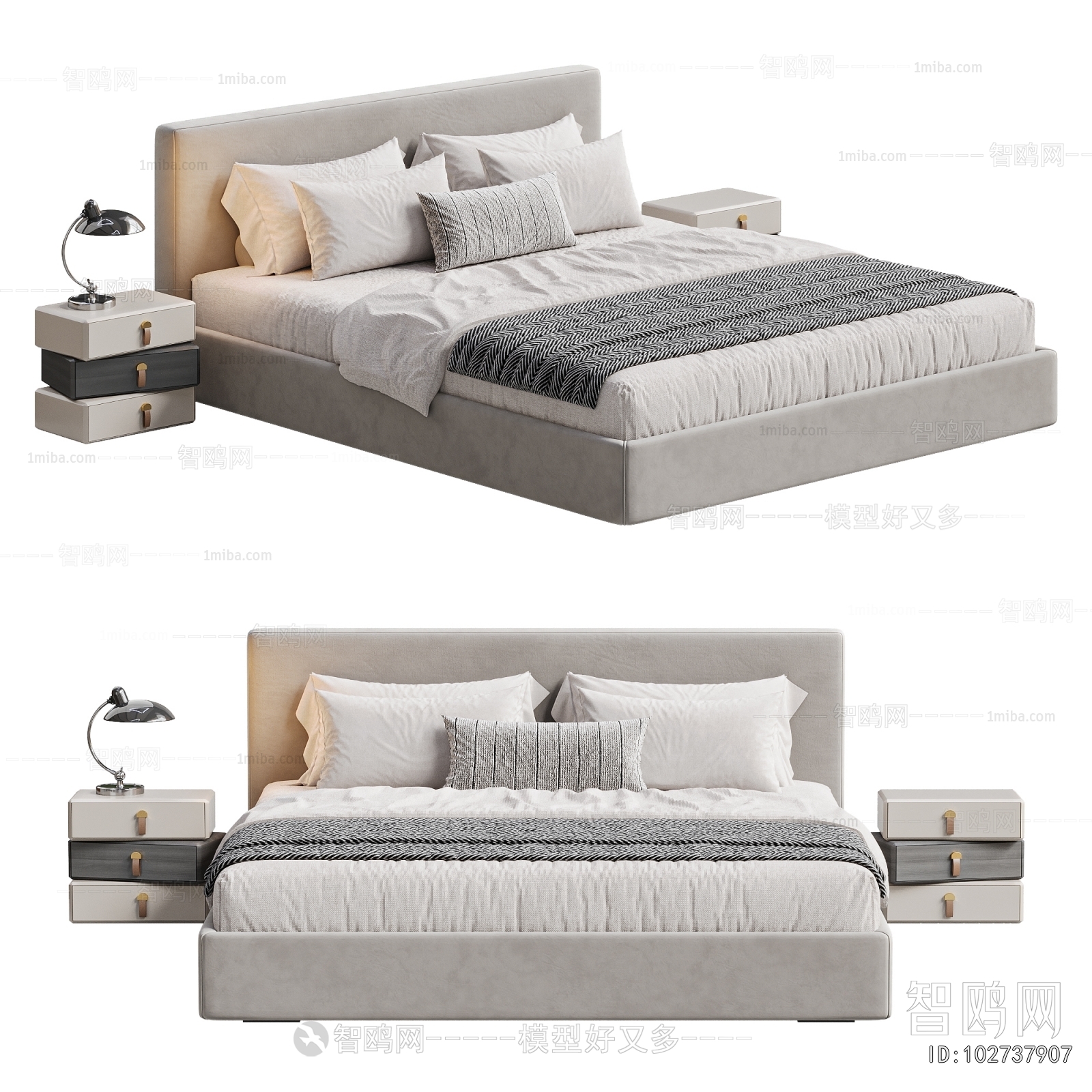Modern Double Bed