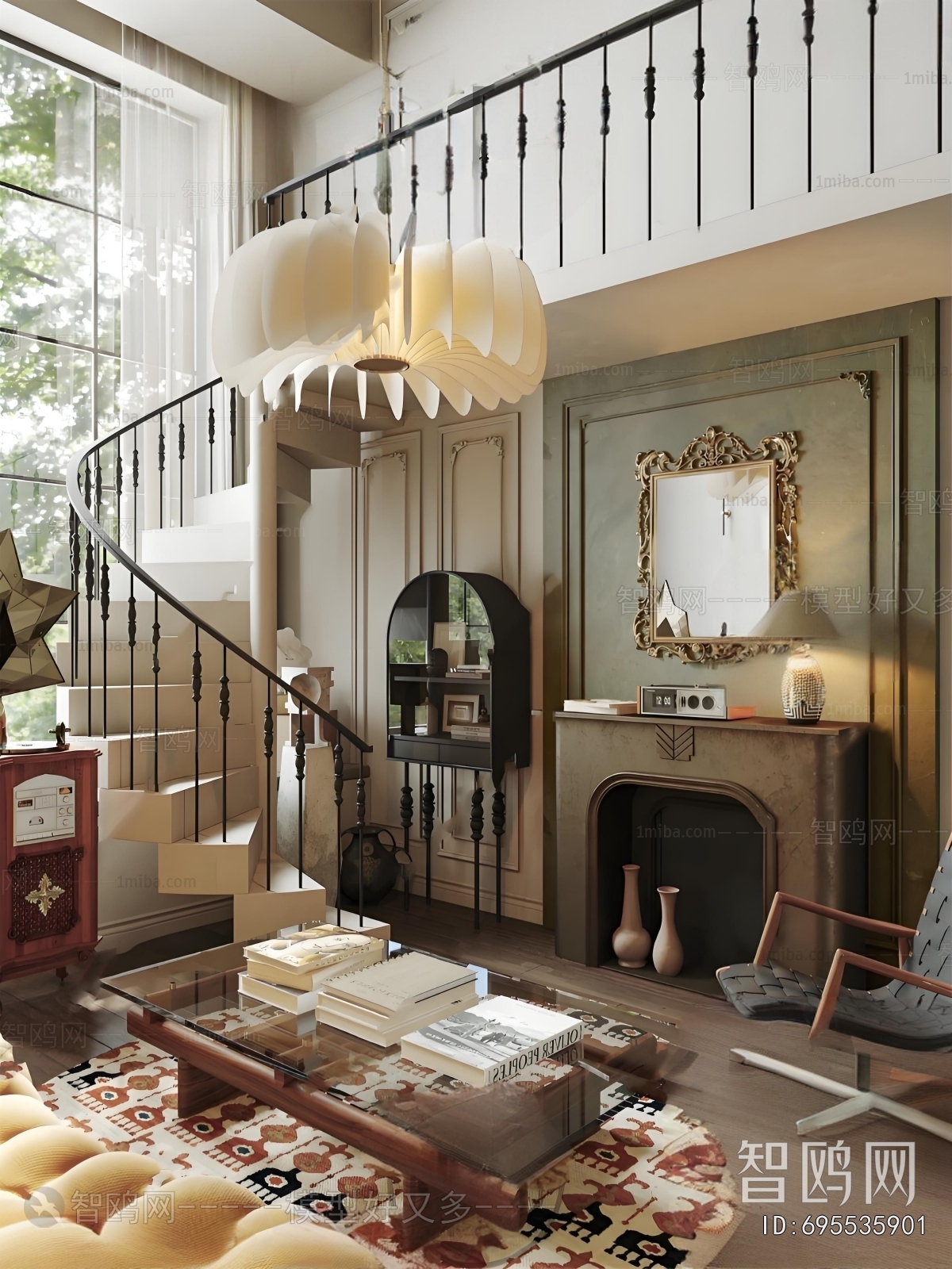 French Style A Living Room