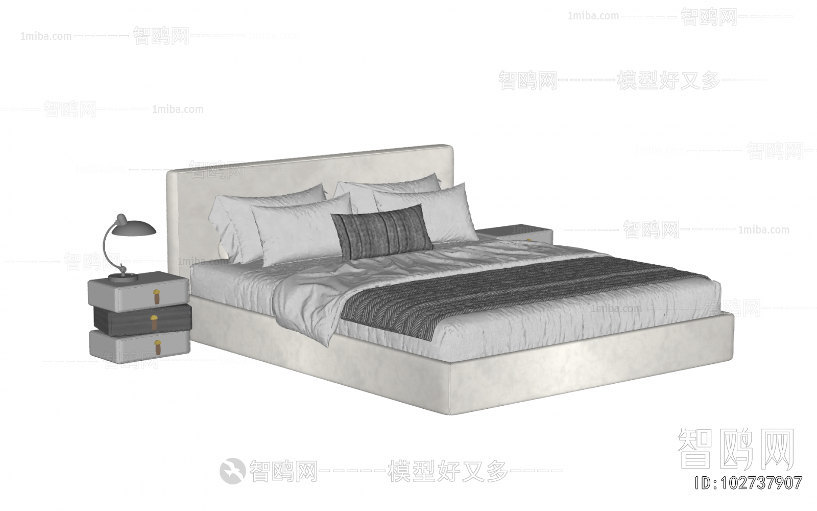 Modern Double Bed