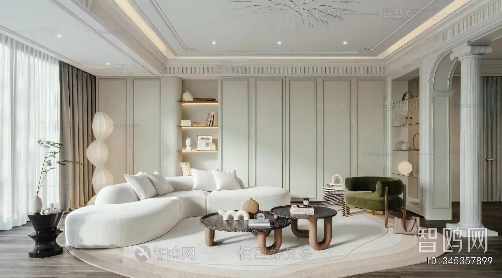 French Style A Living Room