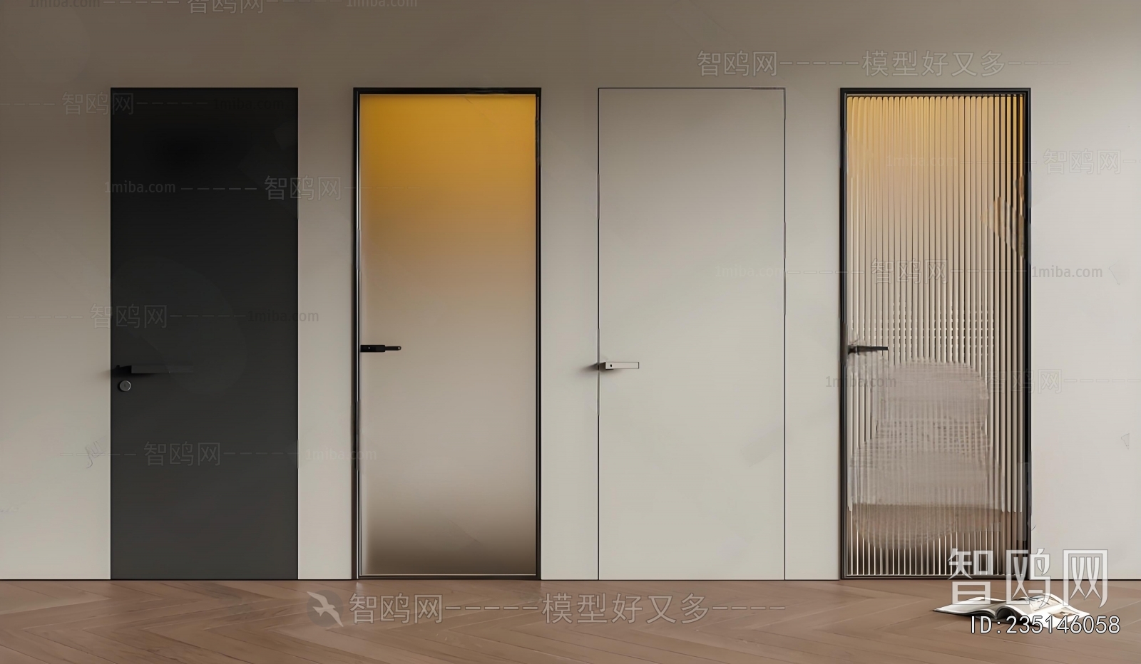Modern Single Door