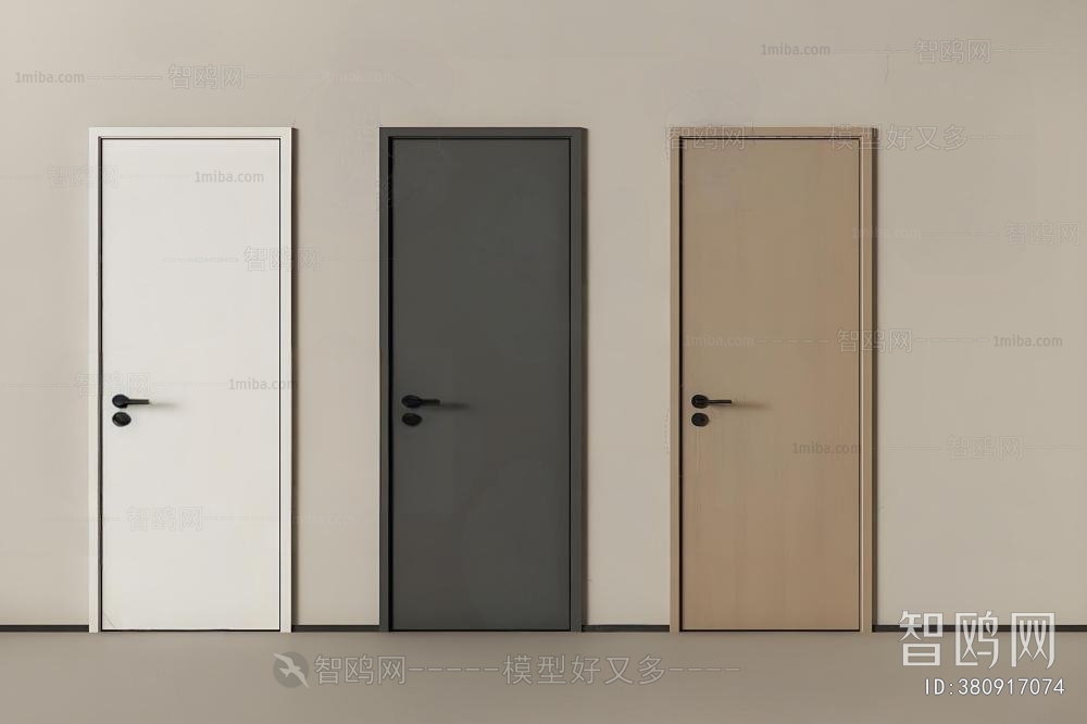 Modern Single Door