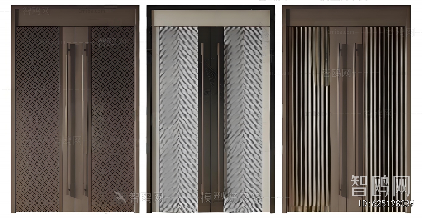 New Chinese Style Double Door