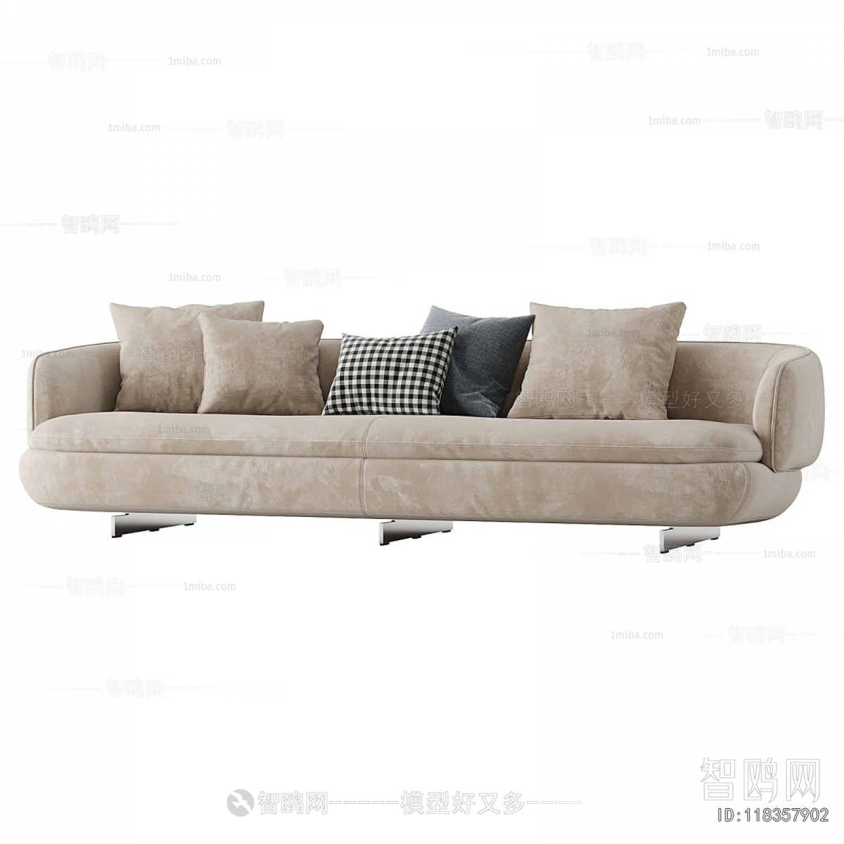 Modern Multi Person Sofa