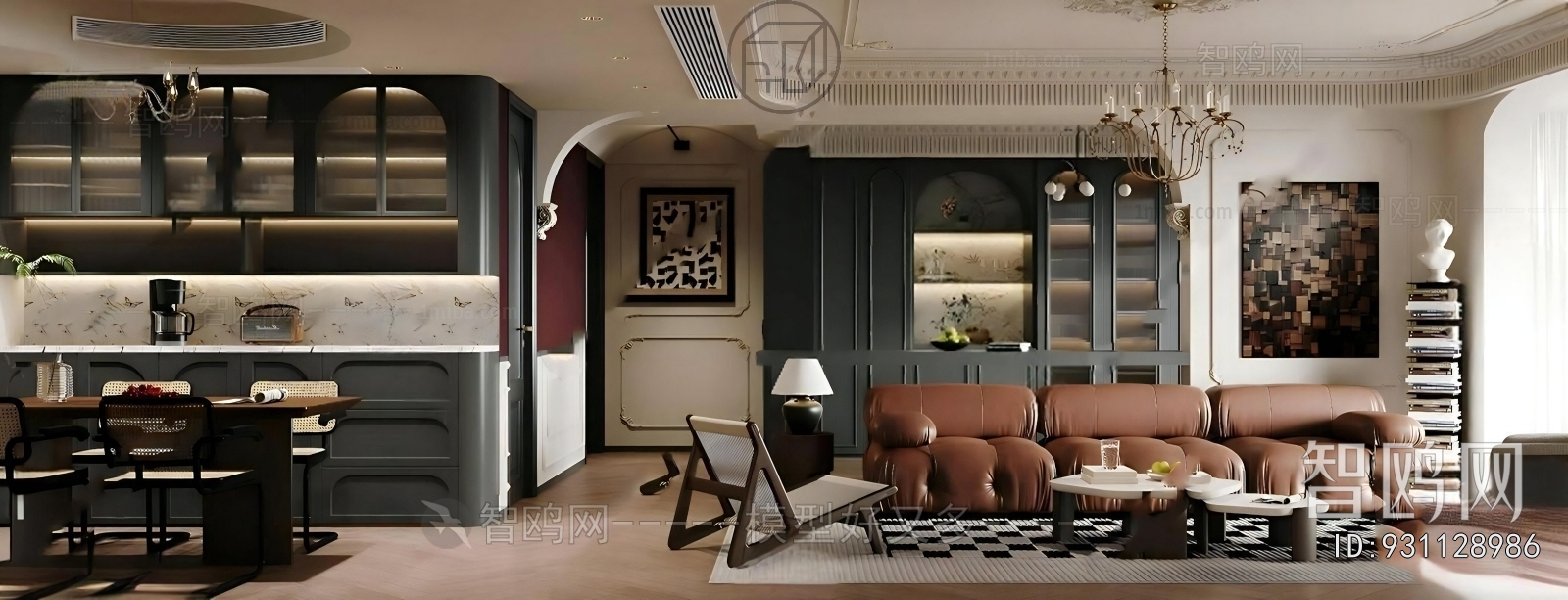 French Style A Living Room