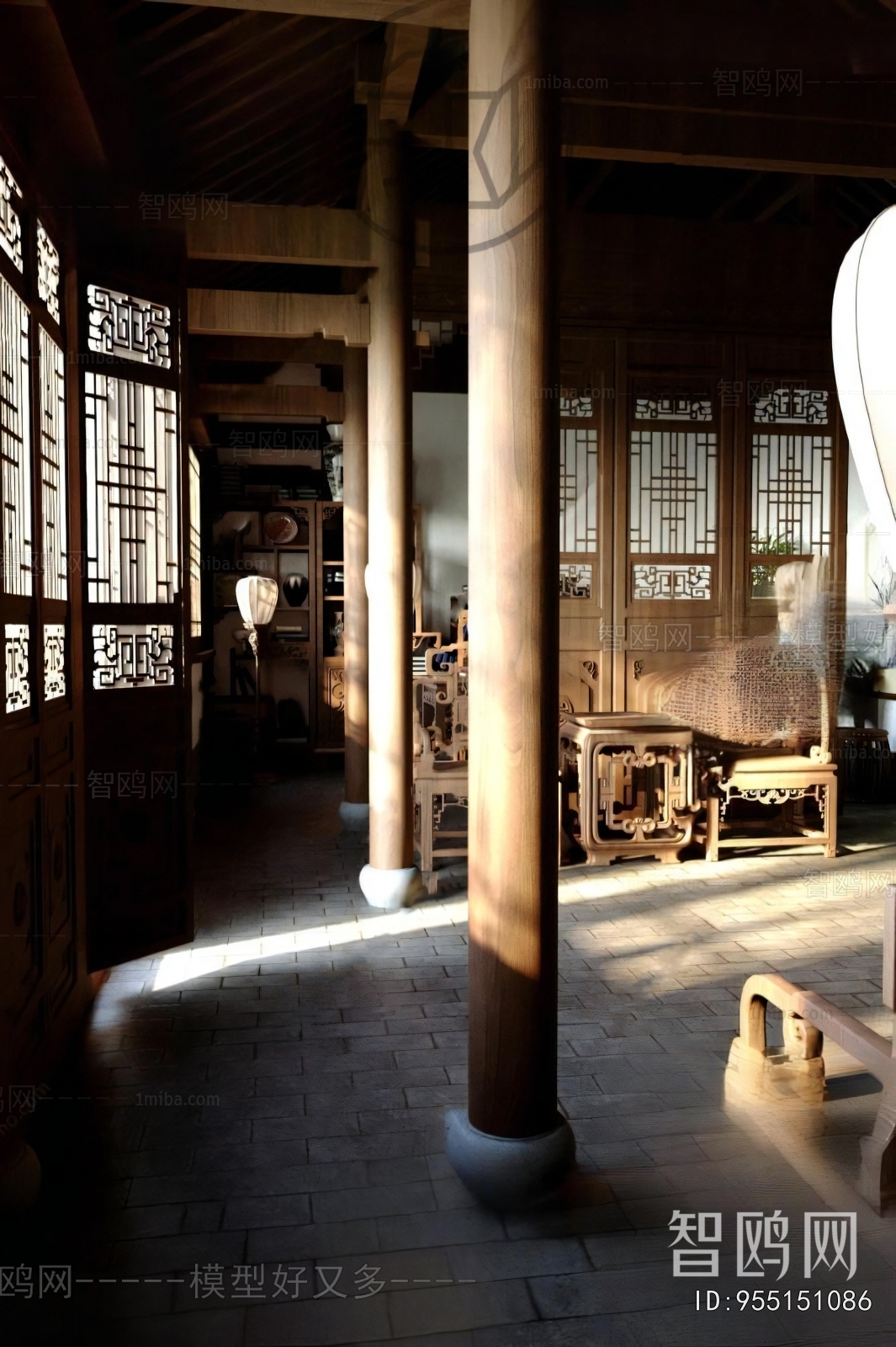 Chinese Style A Living Room