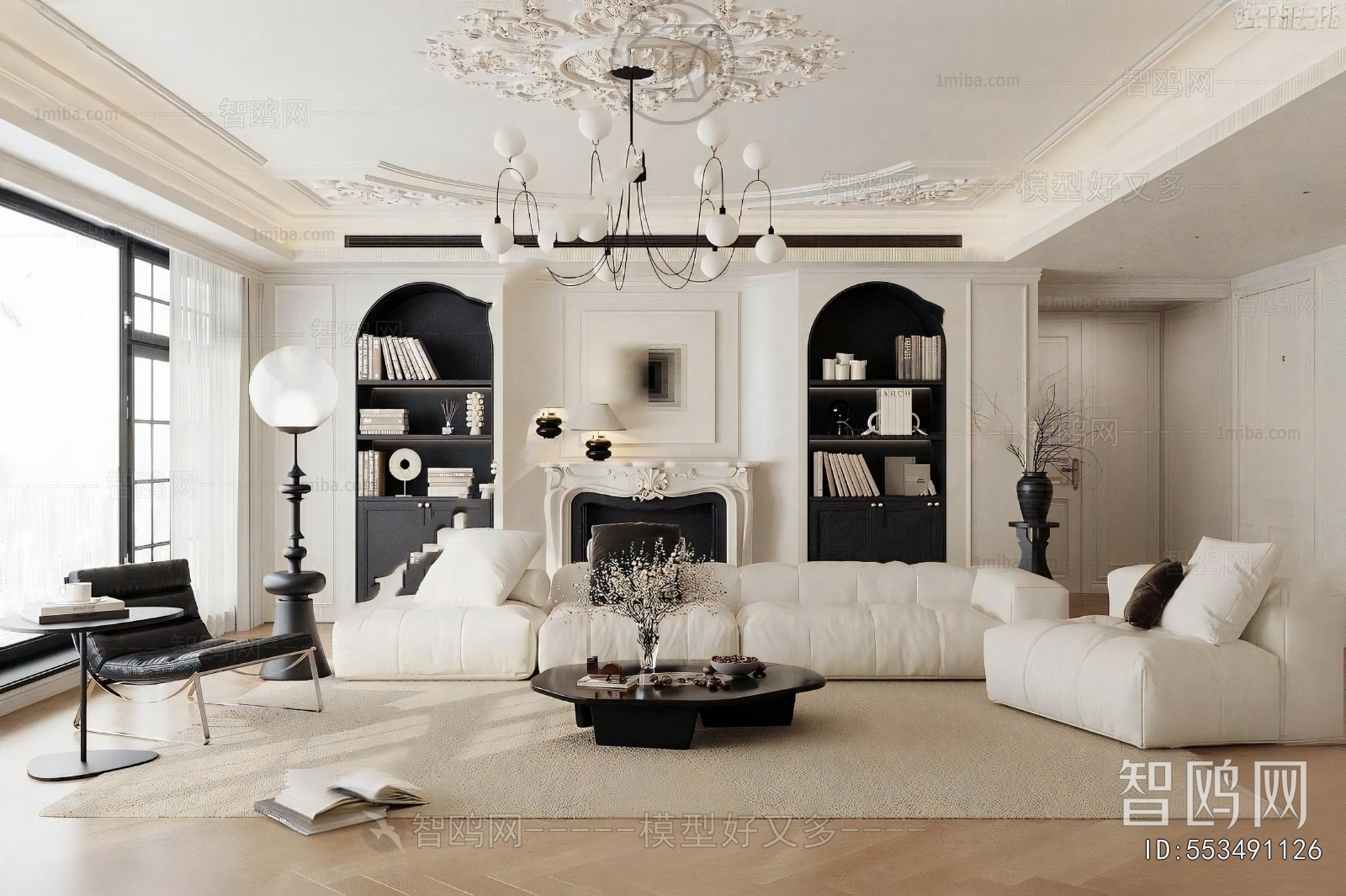 French Style A Living Room