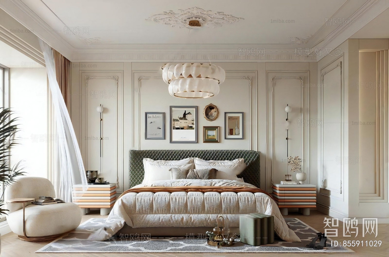 French Style Bedroom