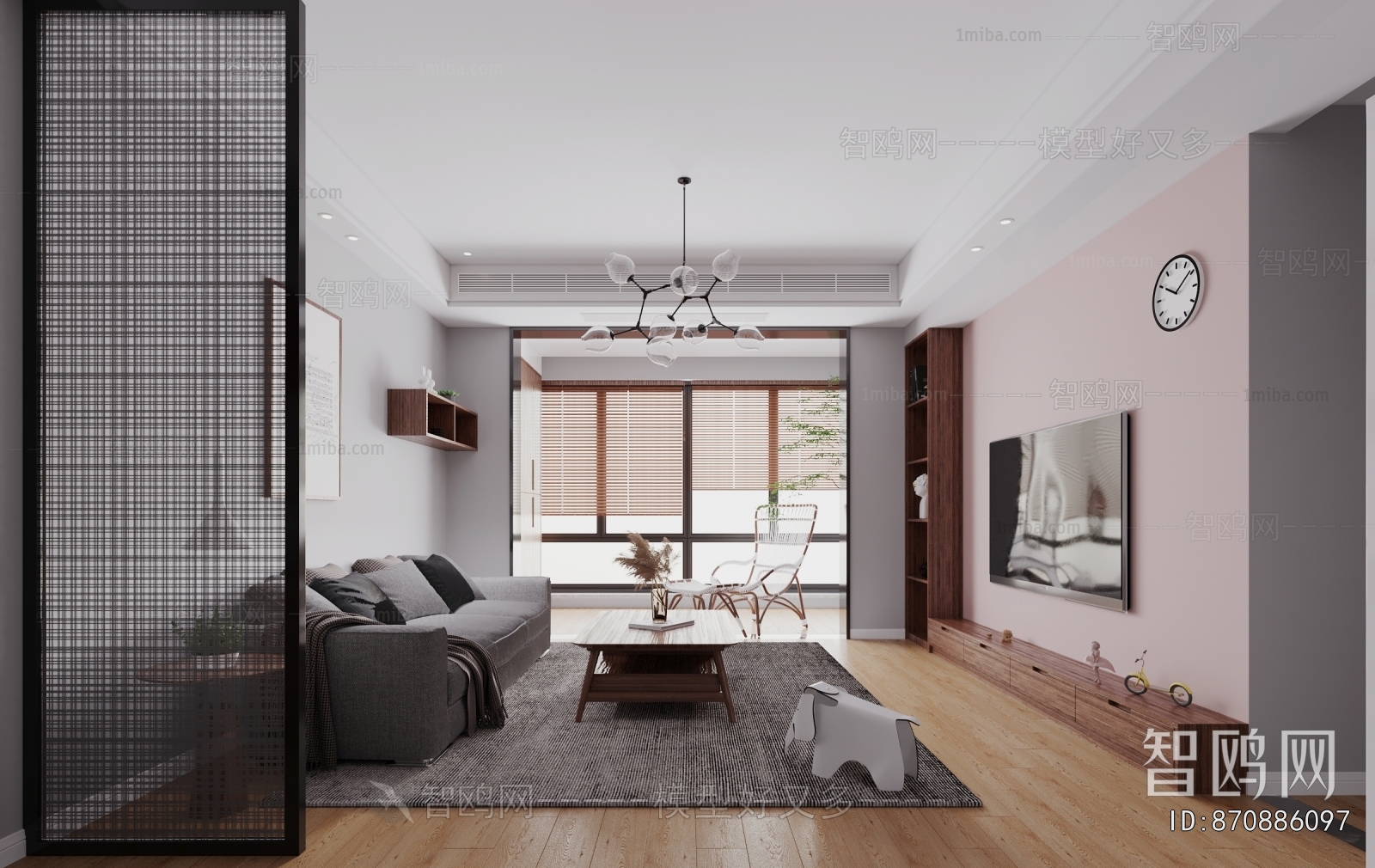 Nordic Style A Living Room