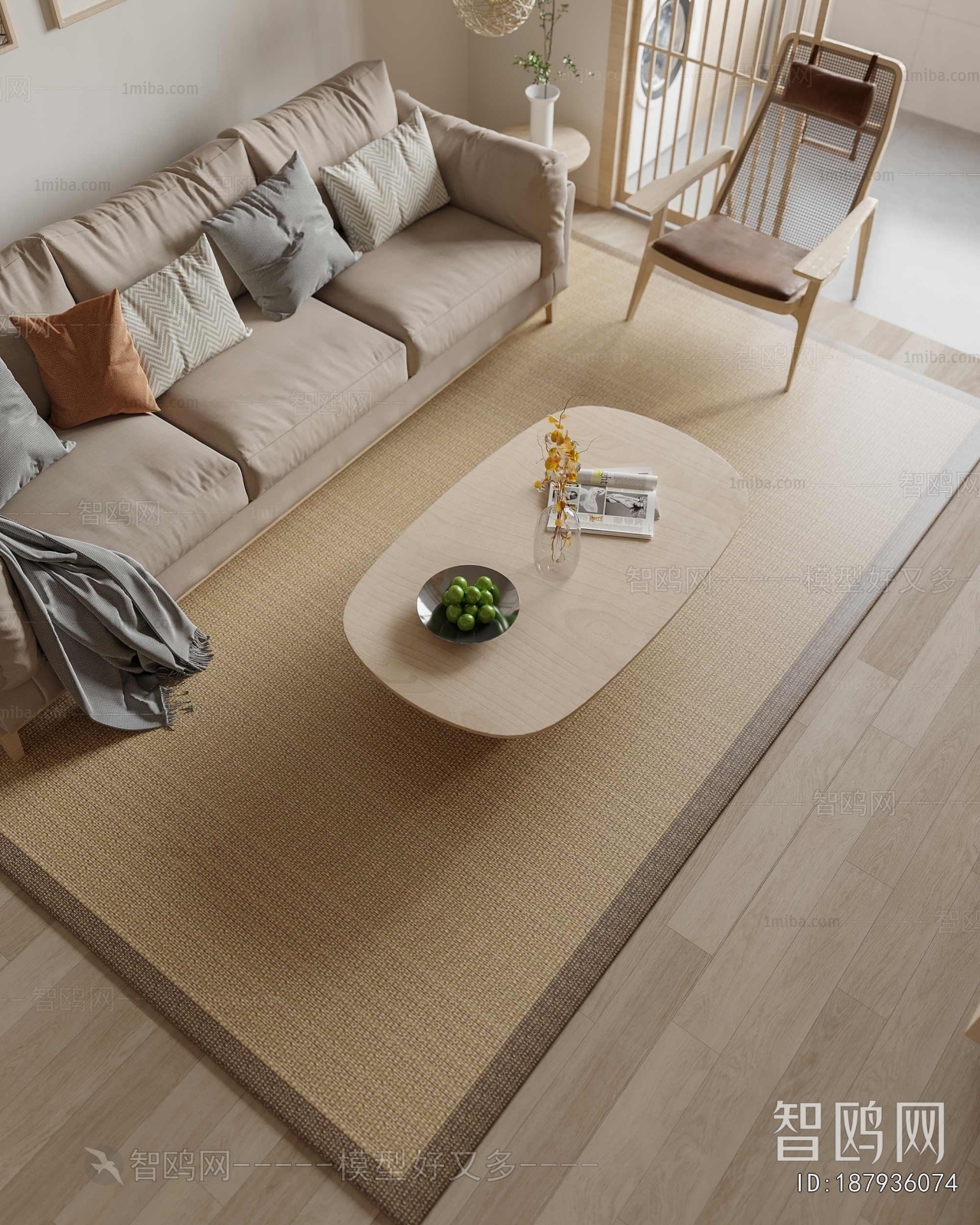 Nordic Style A Living Room