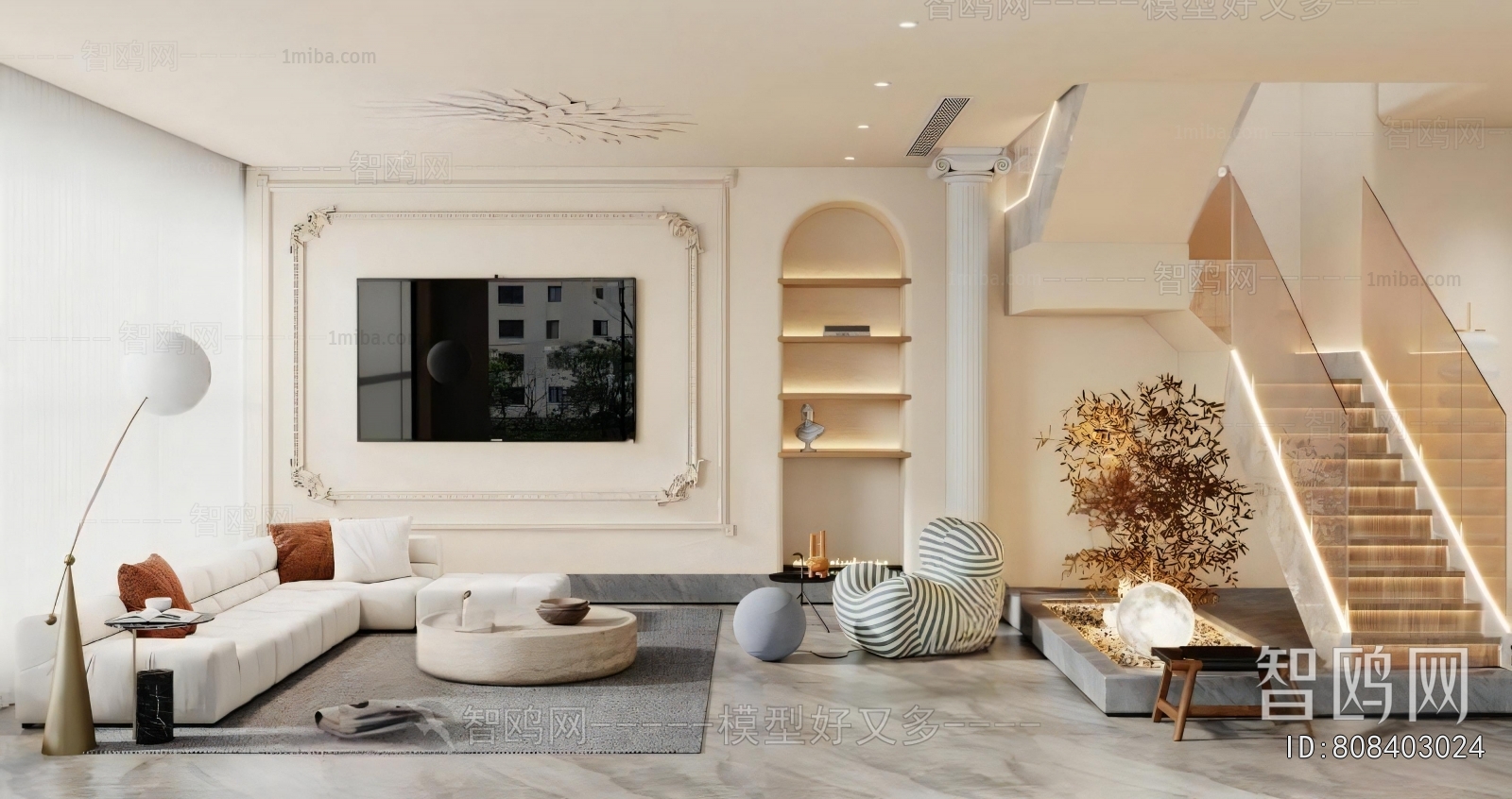 French Style A Living Room