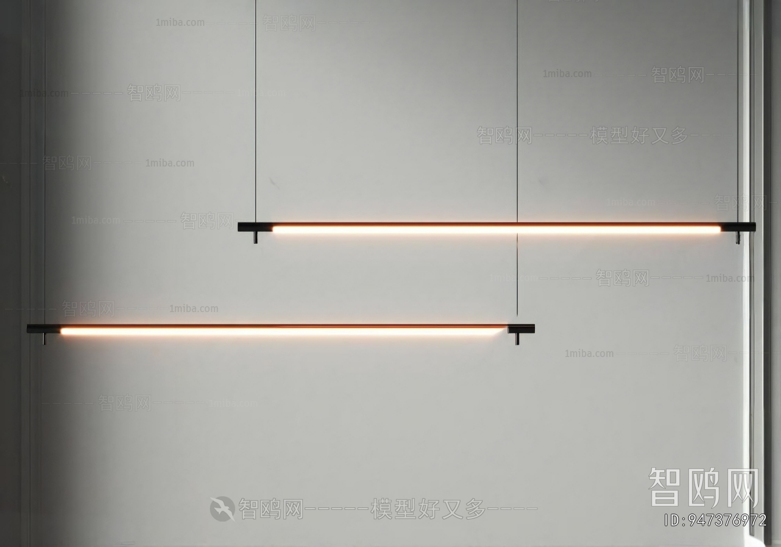 Modern Long Chandelier