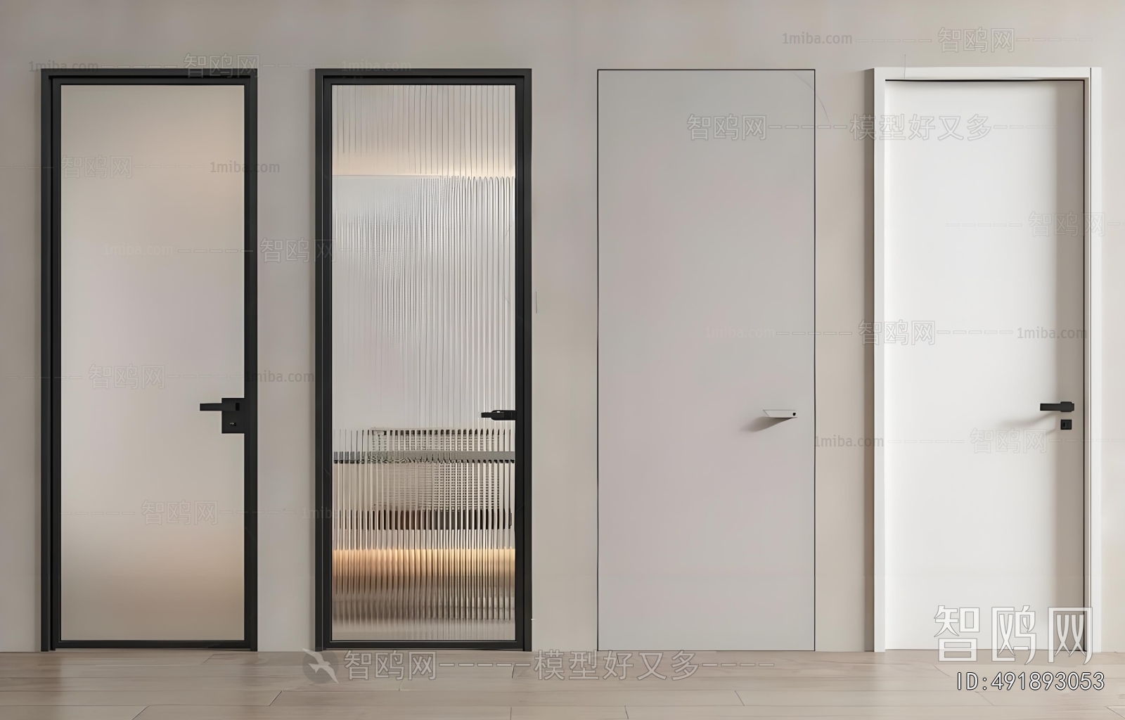 Modern Single Door