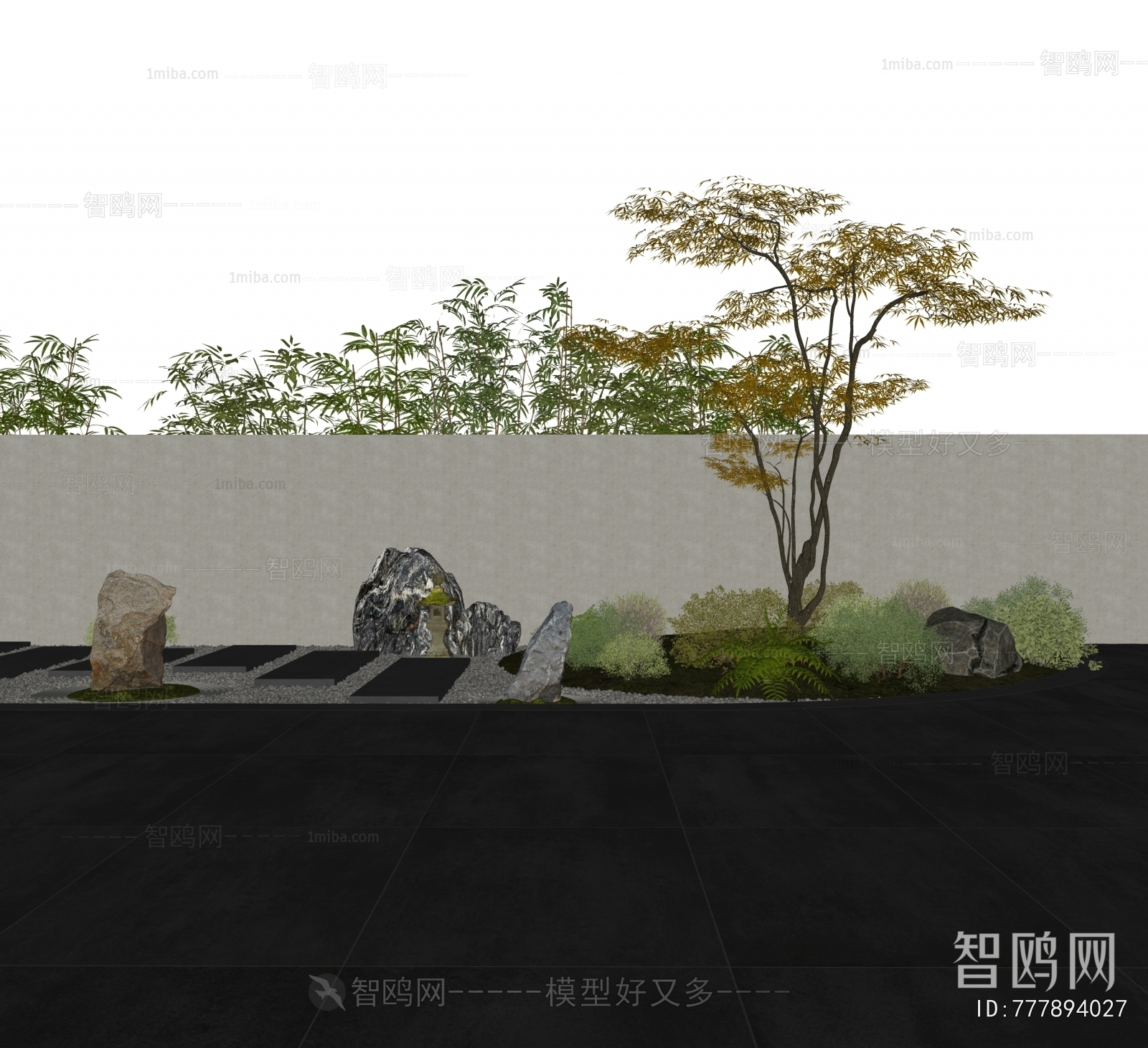 New Chinese Style Courtyard/landscape