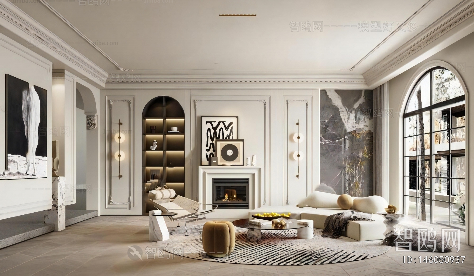 French Style A Living Room