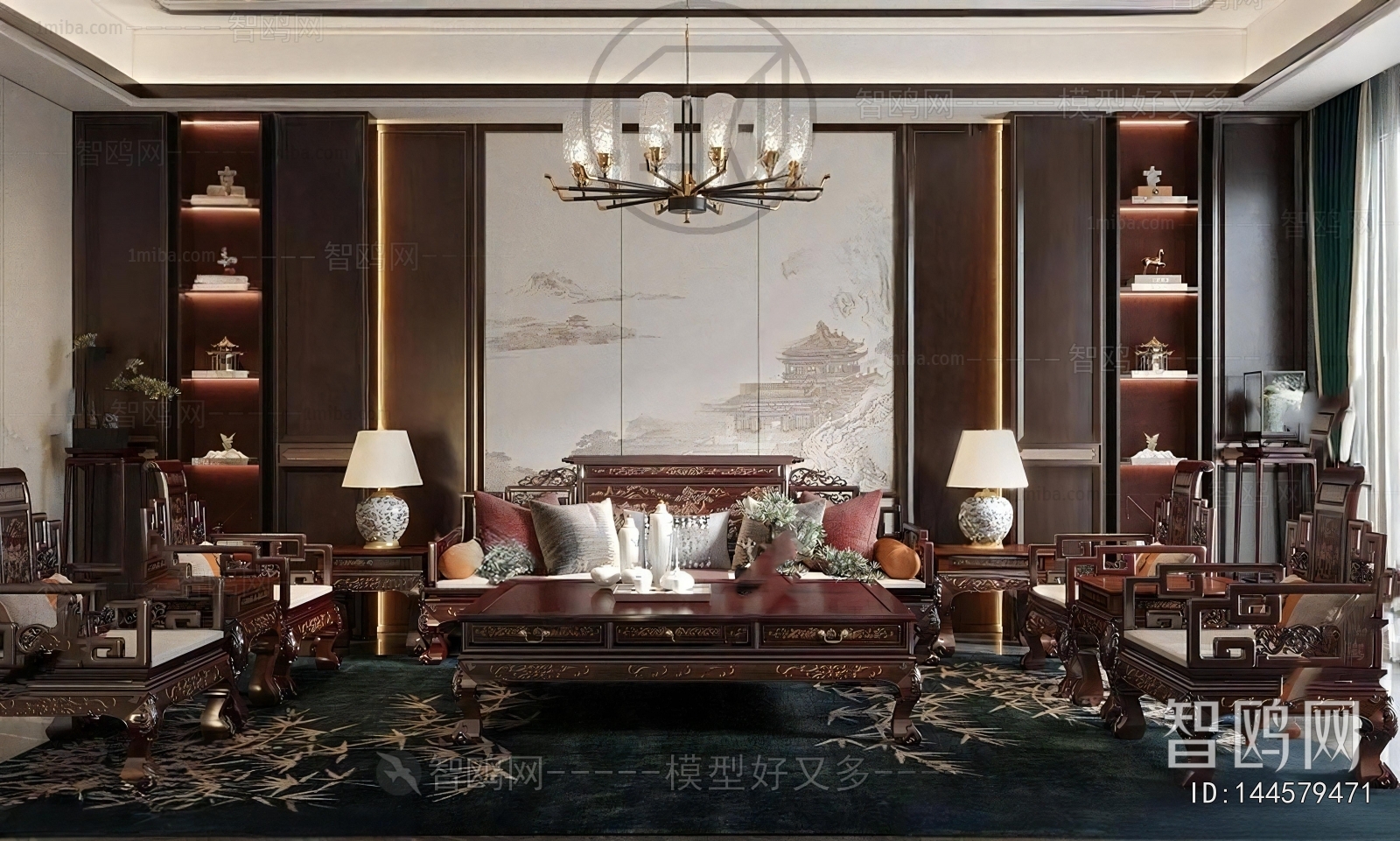 Chinese Style A Living Room