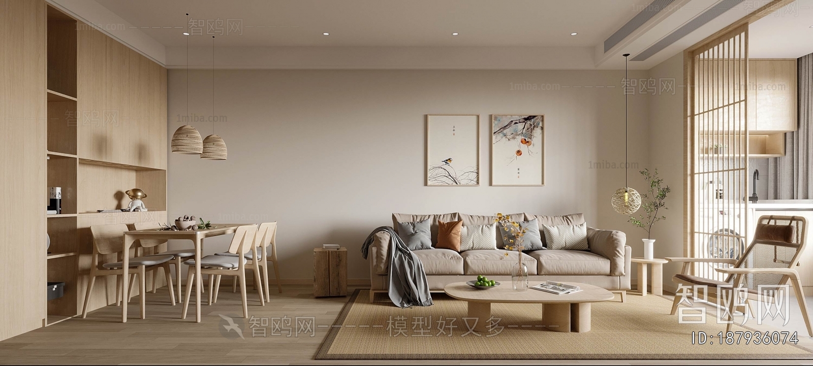 Nordic Style A Living Room