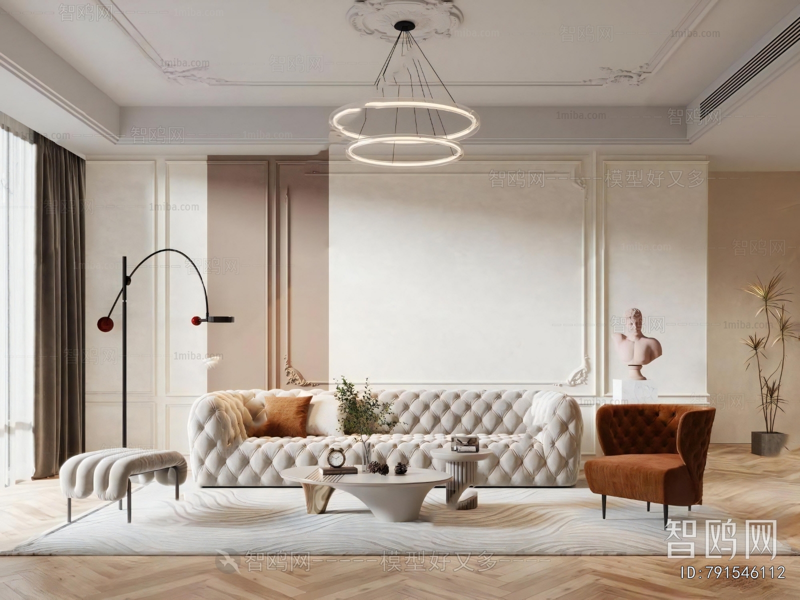 French Style A Living Room