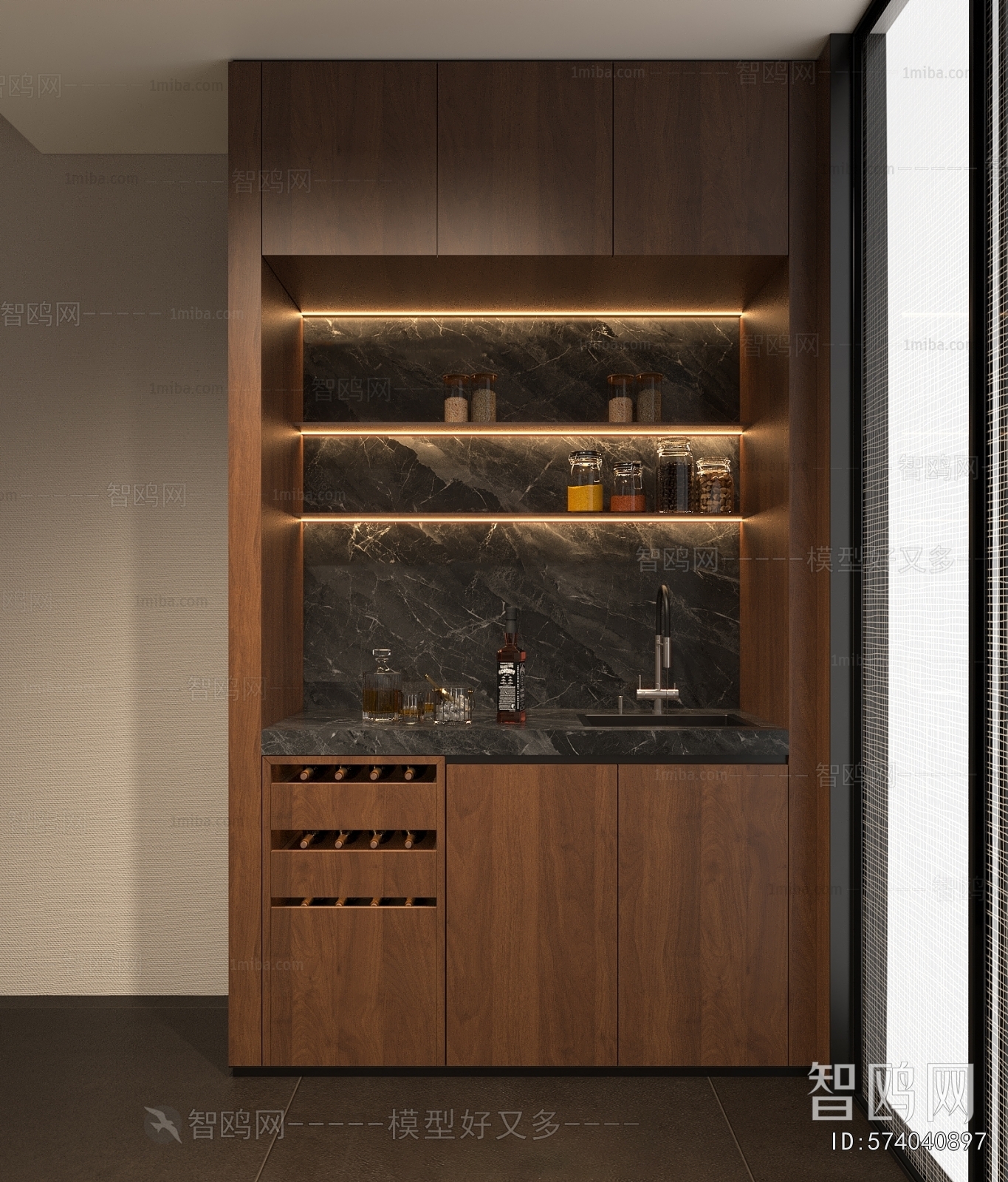 Modern Wine Cabinet