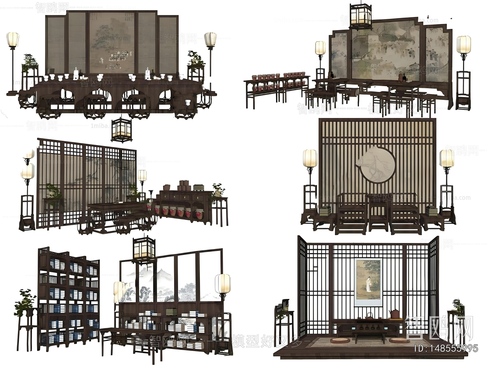 Chinese Style Dining Table And Chairs