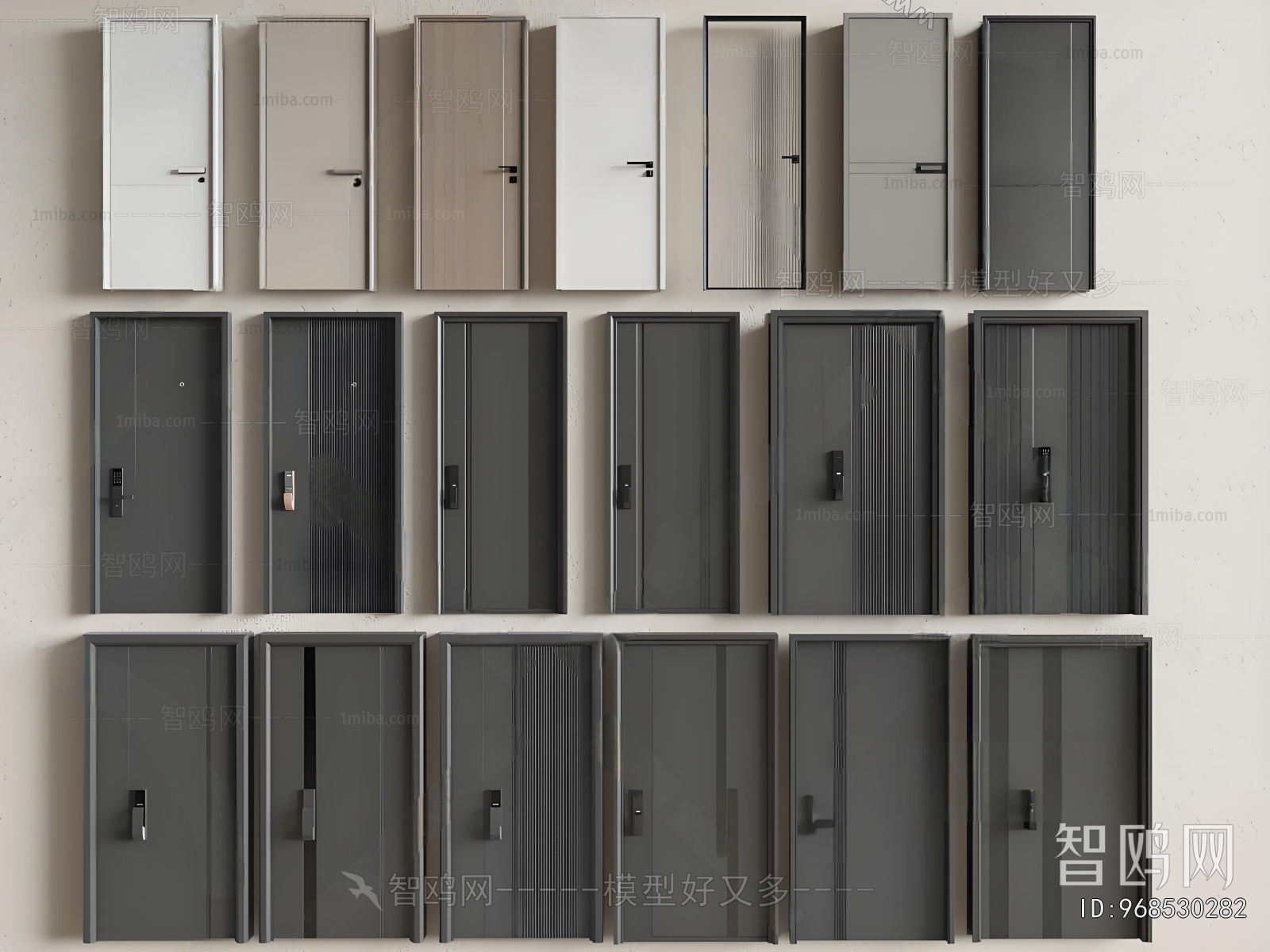 Modern Entrance Door