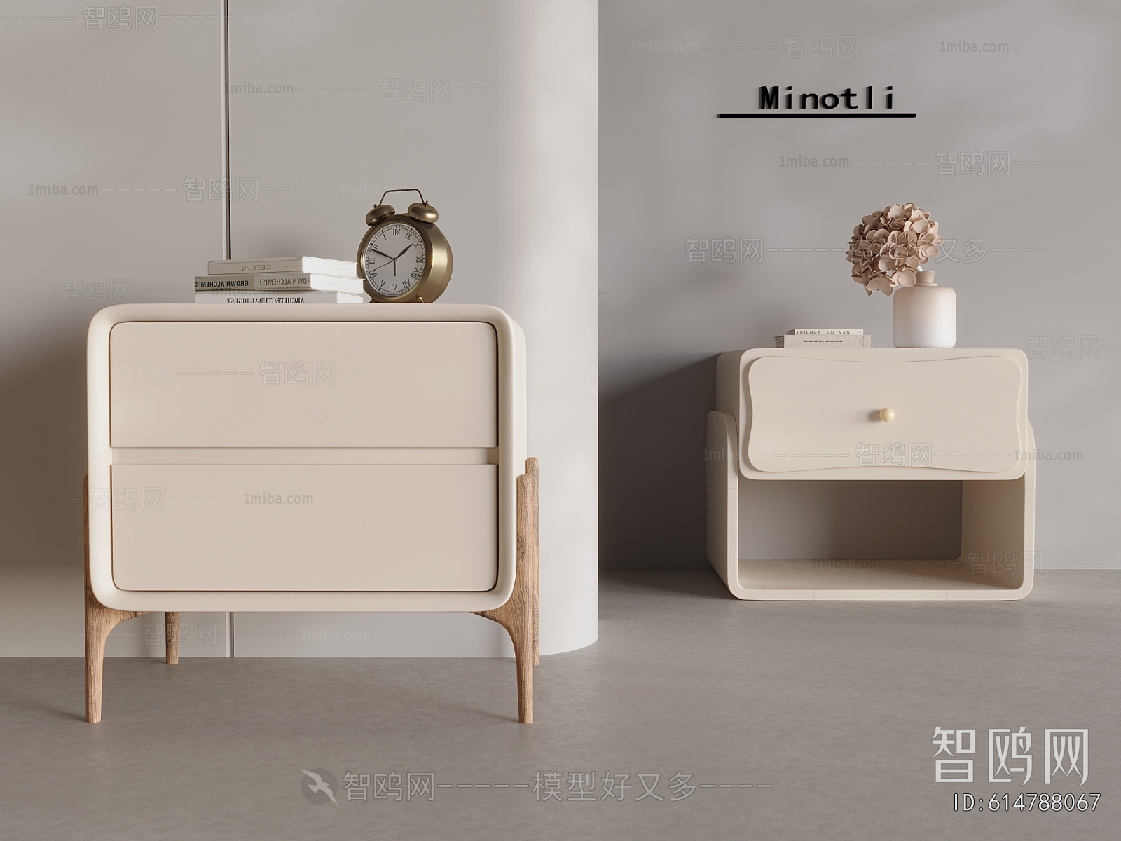 Modern Bedside Cupboard