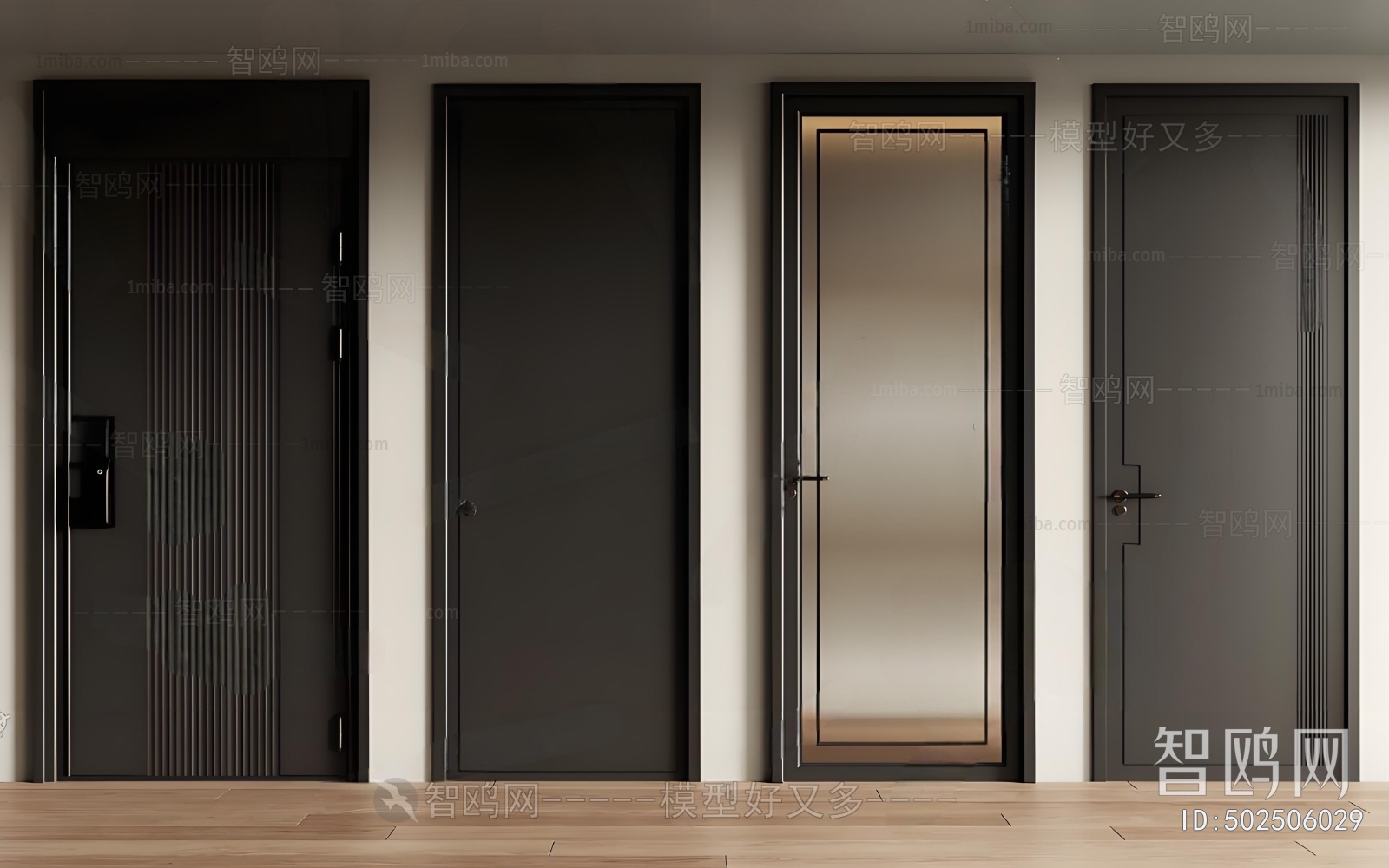 Modern Single Door