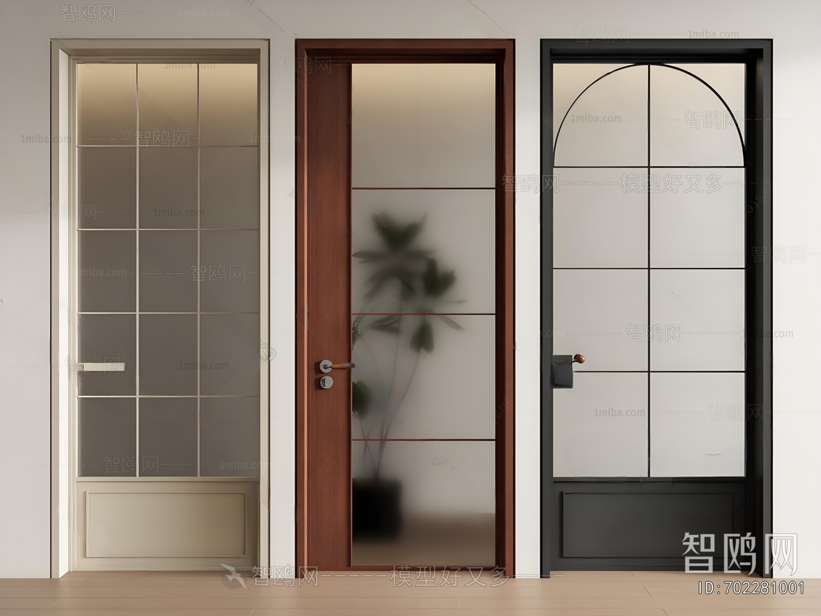 French Style Single Door