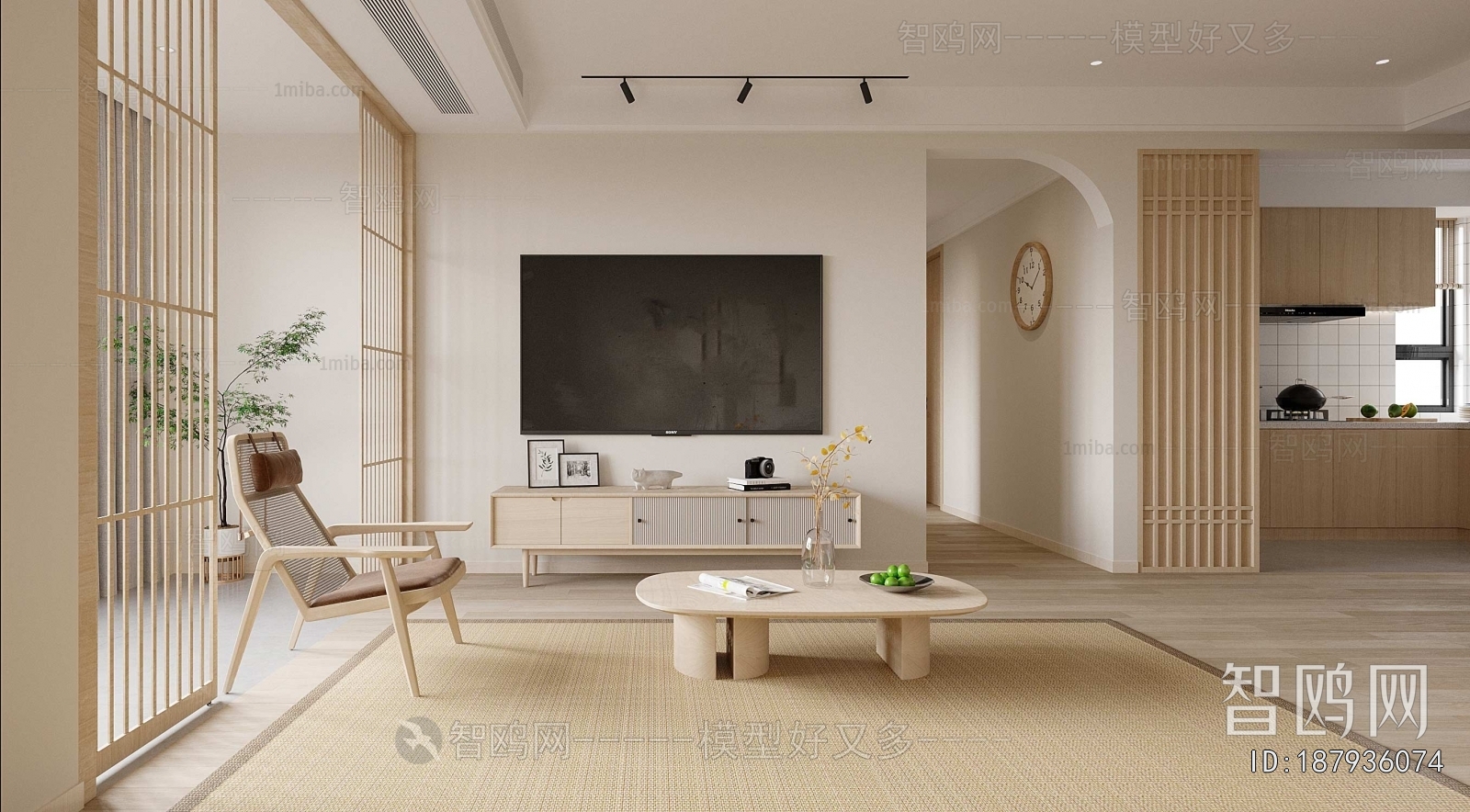 Nordic Style A Living Room