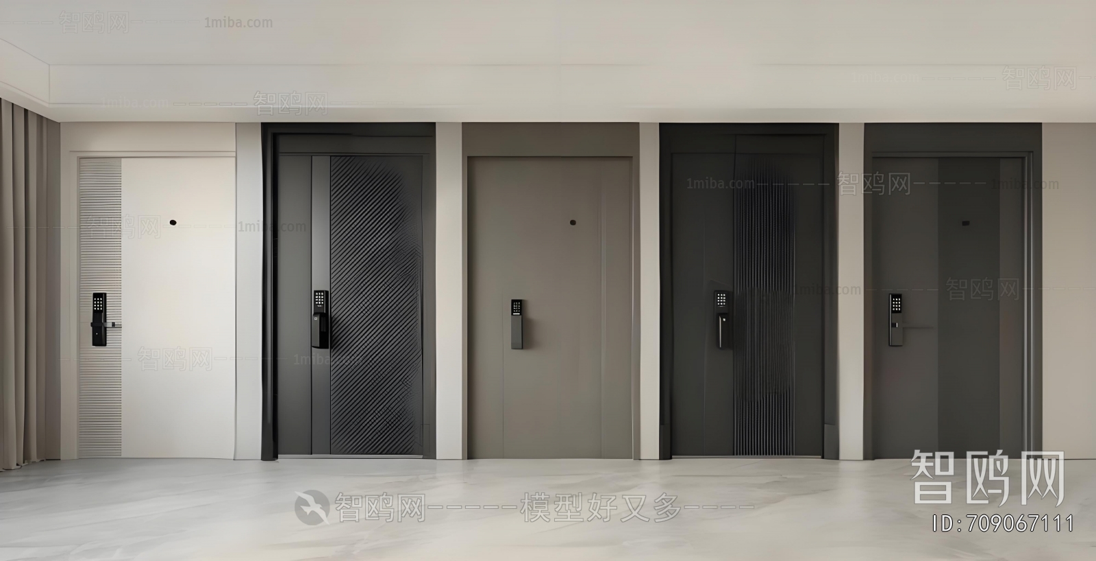 Modern Entrance Door