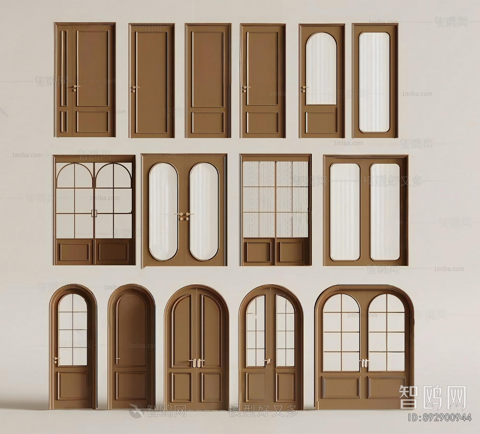 French Style Double Door