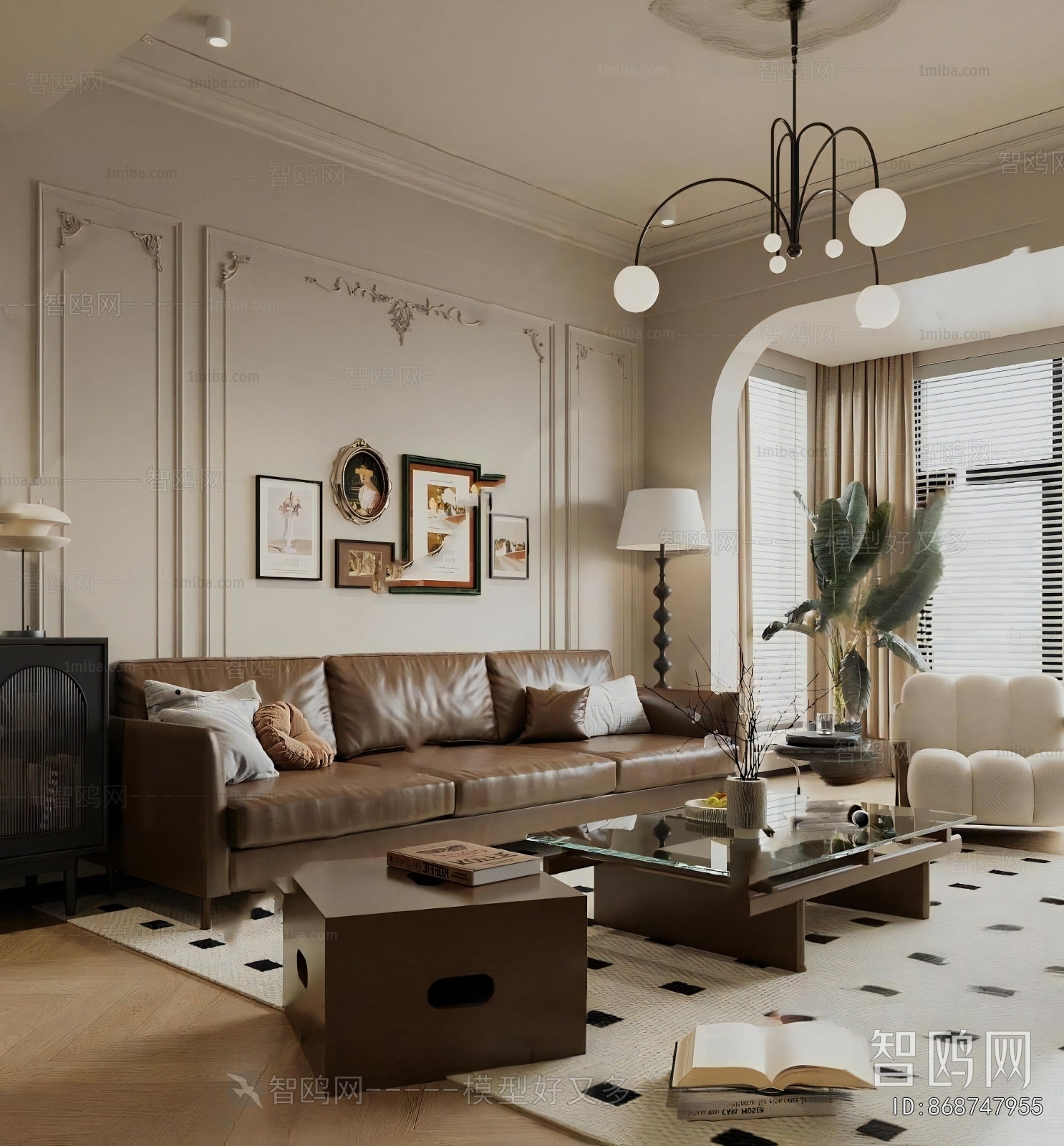 French Style A Living Room