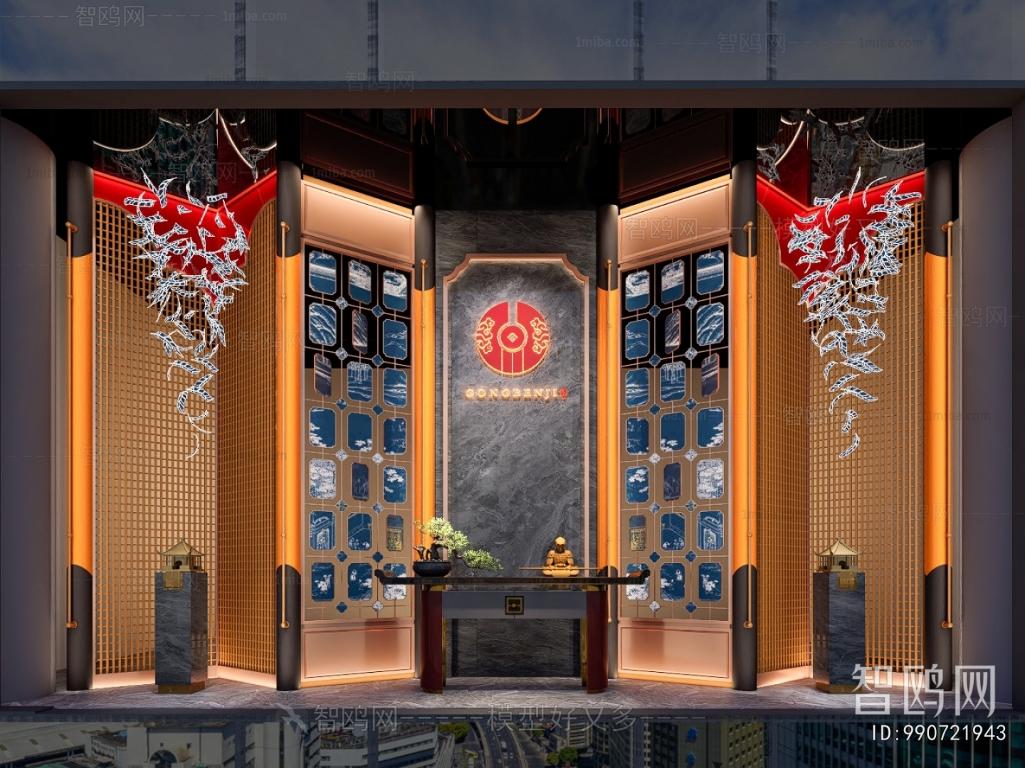 New Chinese Style Partition