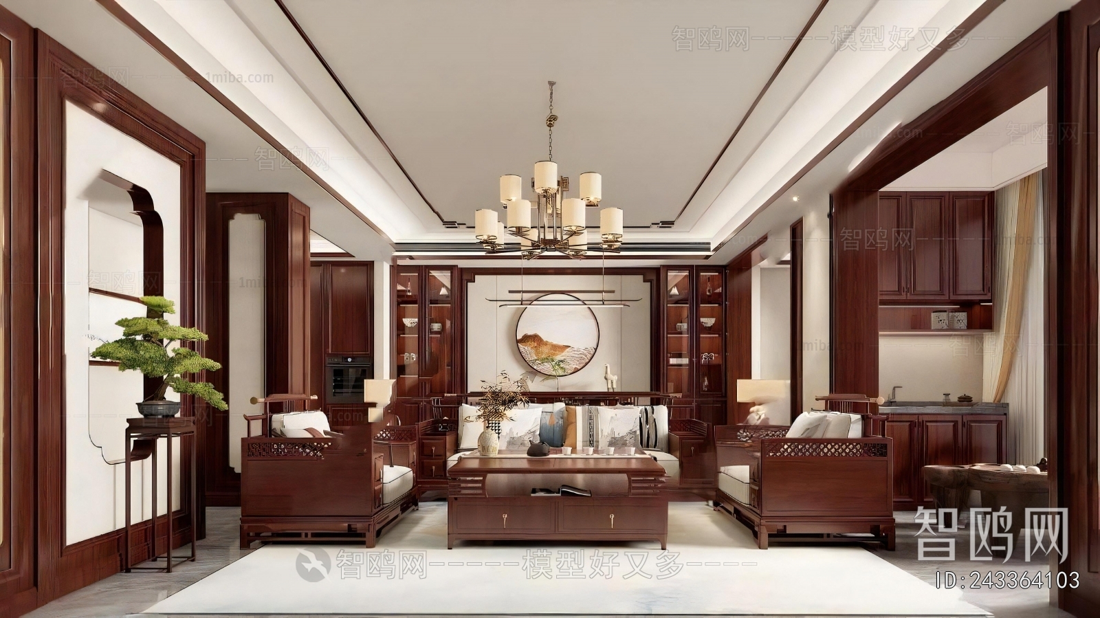 Chinese Style A Living Room