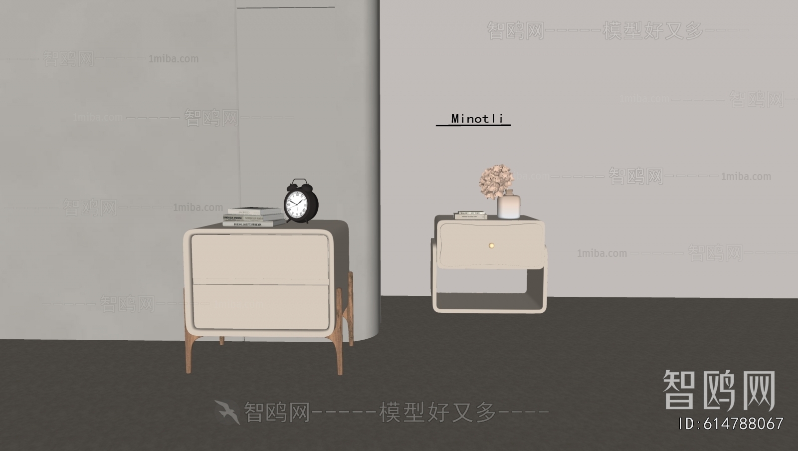 Modern Bedside Cupboard