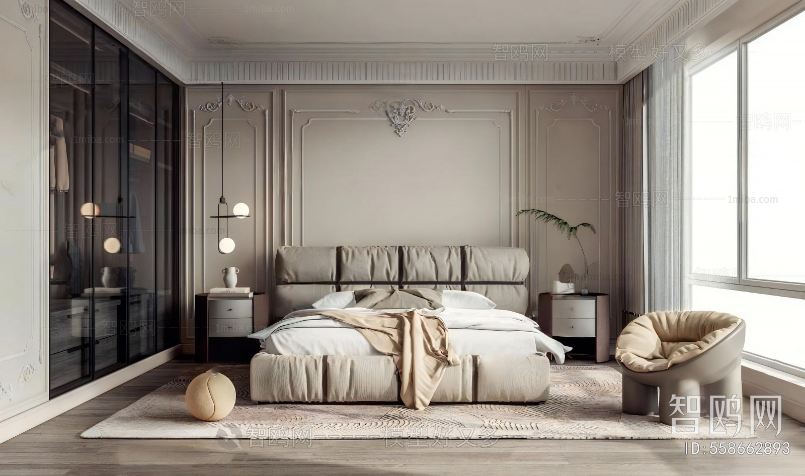 French Style Bedroom
