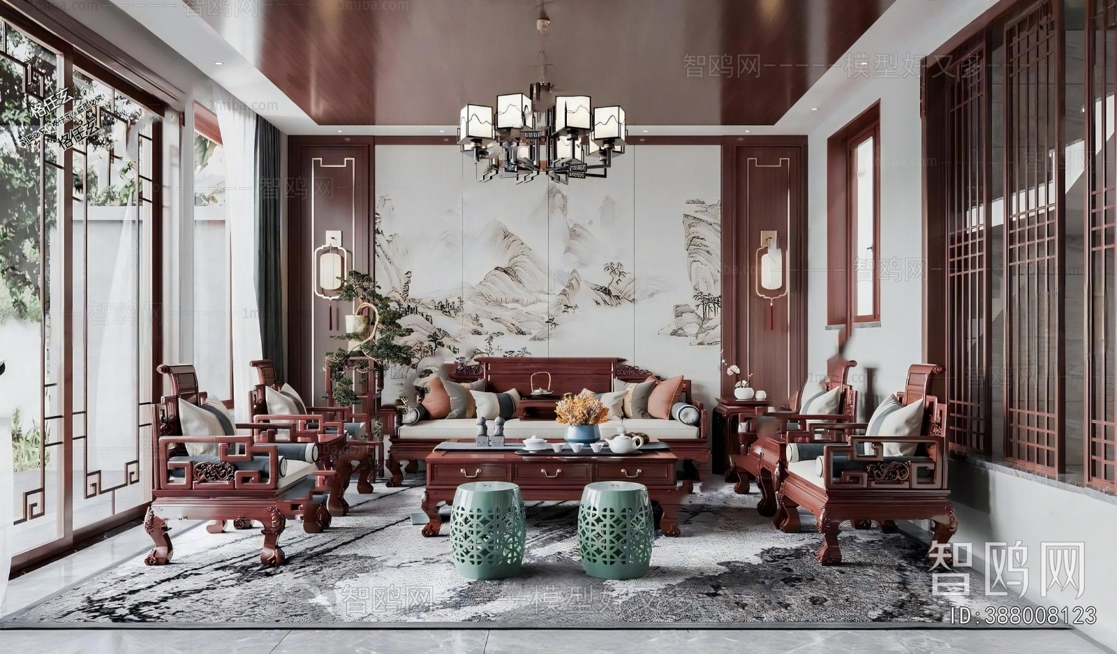Chinese Style A Living Room
