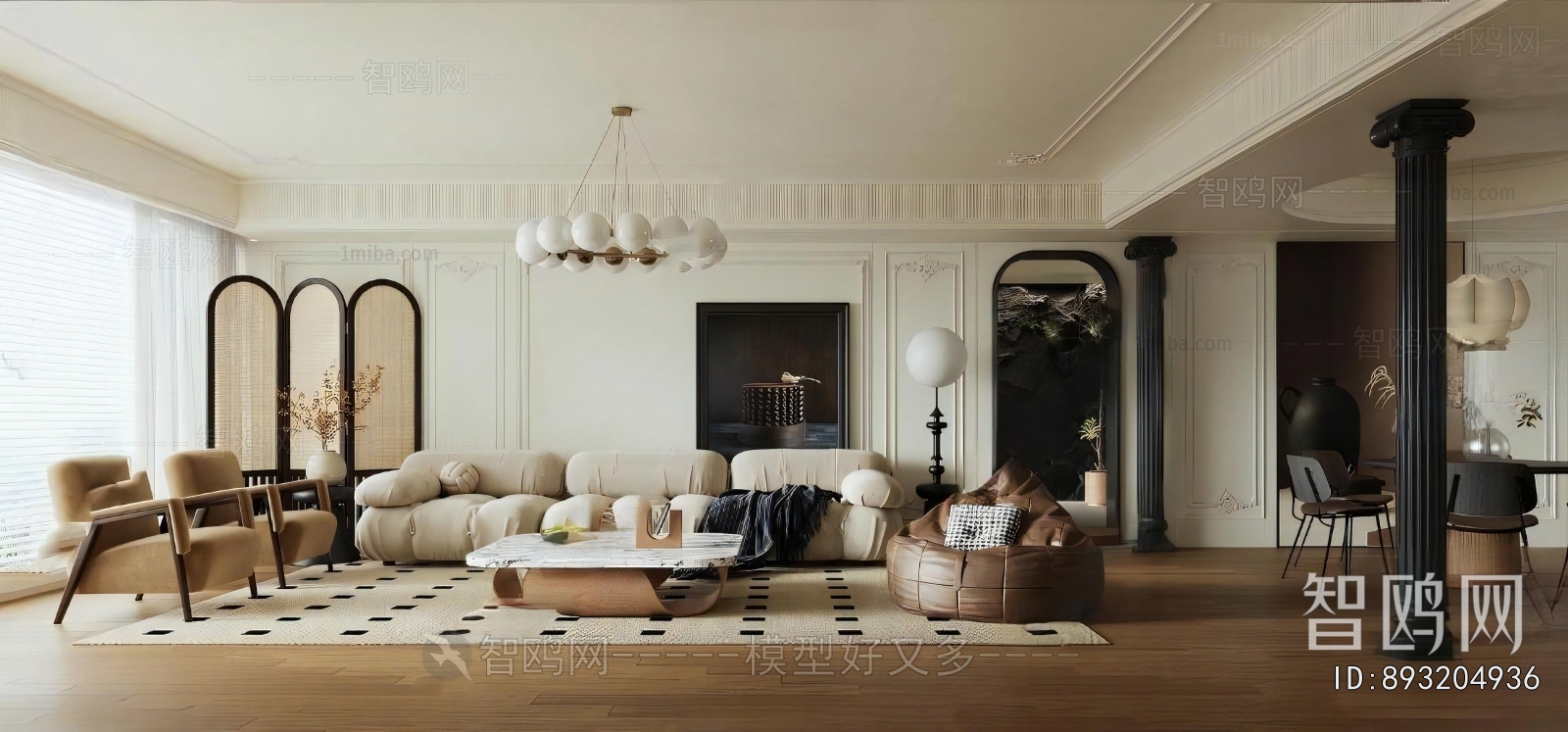 French Style A Living Room