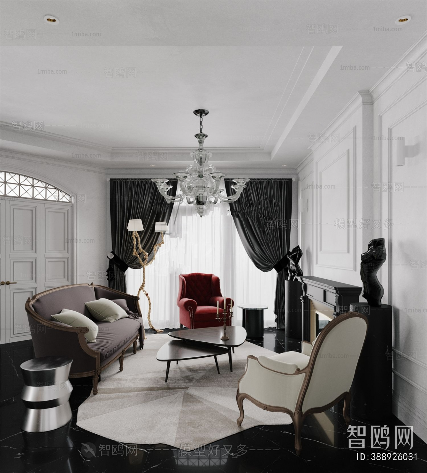 European Style A Living Room