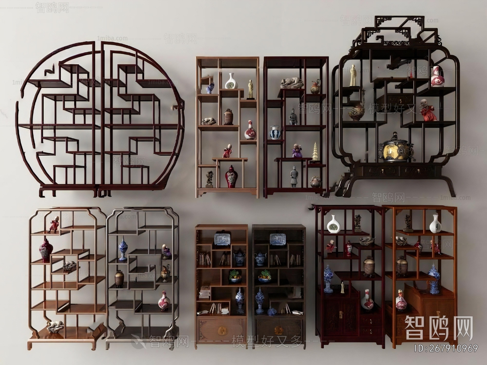 New Chinese Style Antique Rack